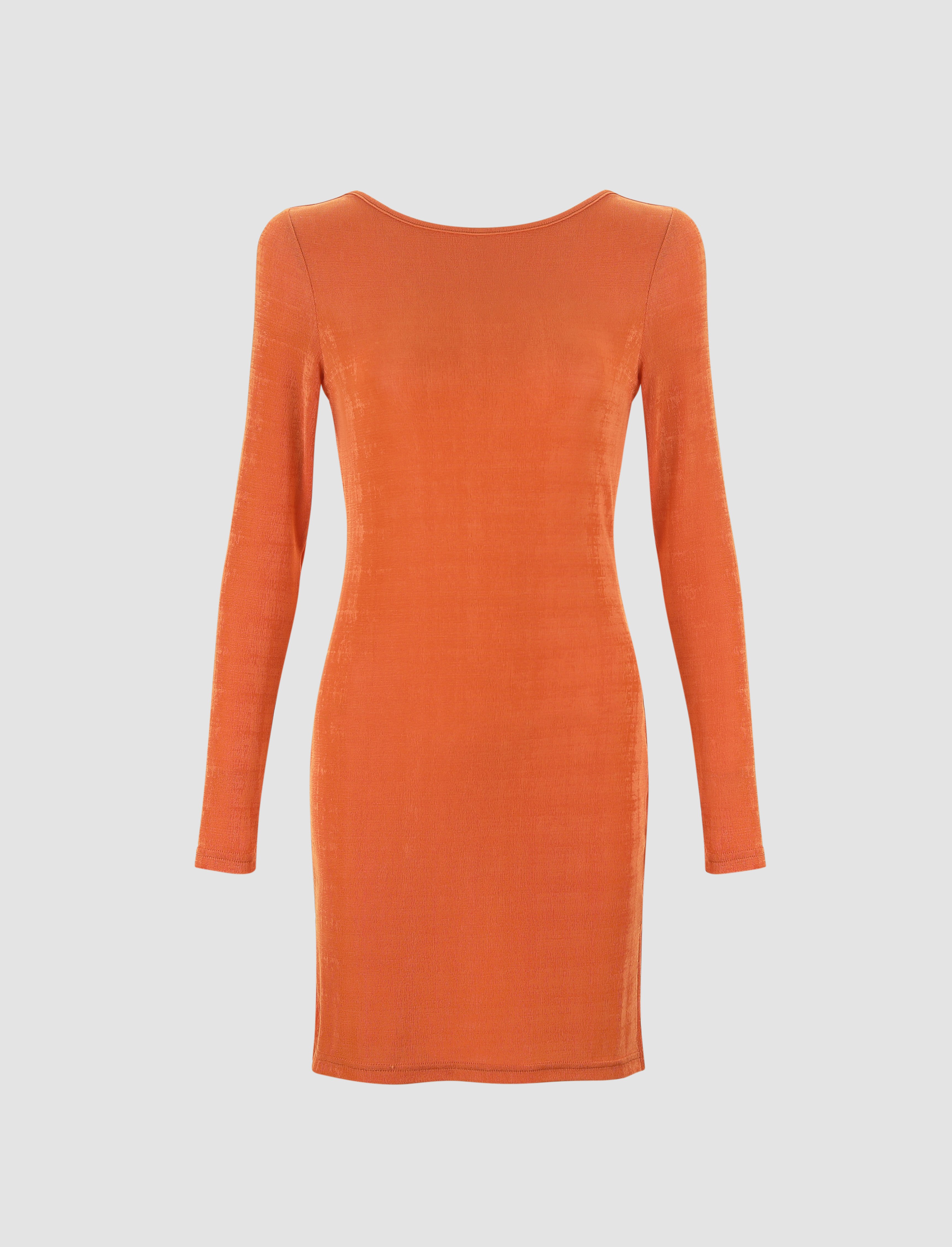 Boned Tie-back Dress main image 0