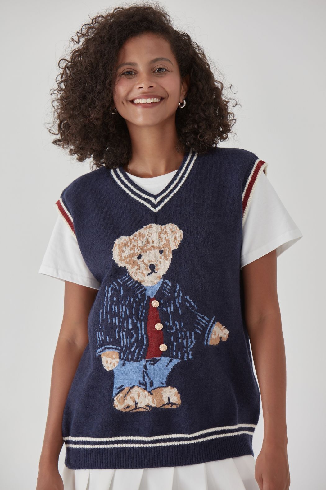 &quot;Bearly&quot; Made It Pulloverweste