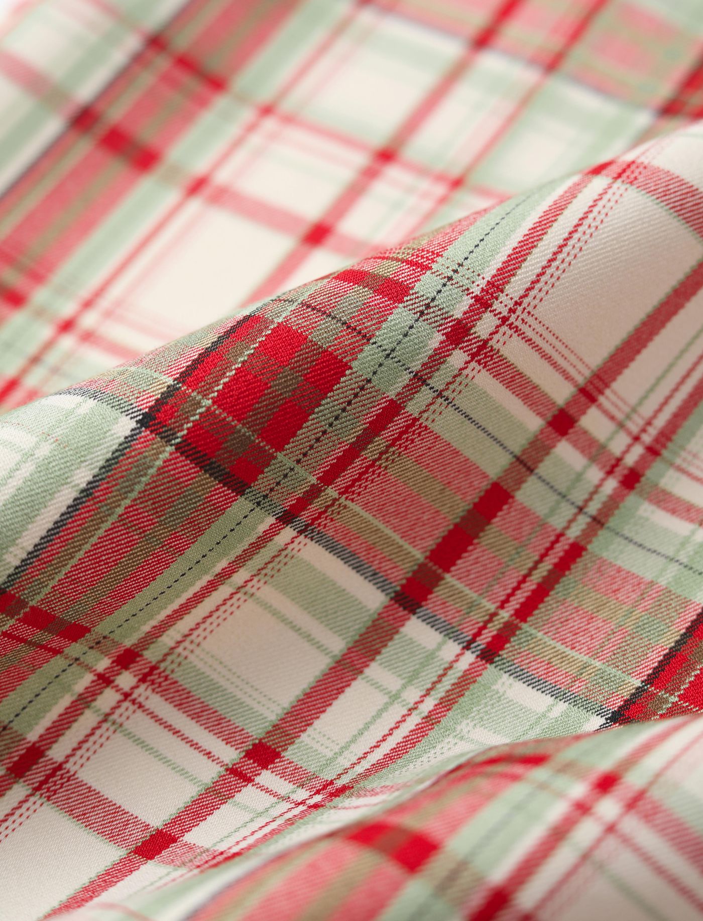 Plaid High Waisted Mini Skirt