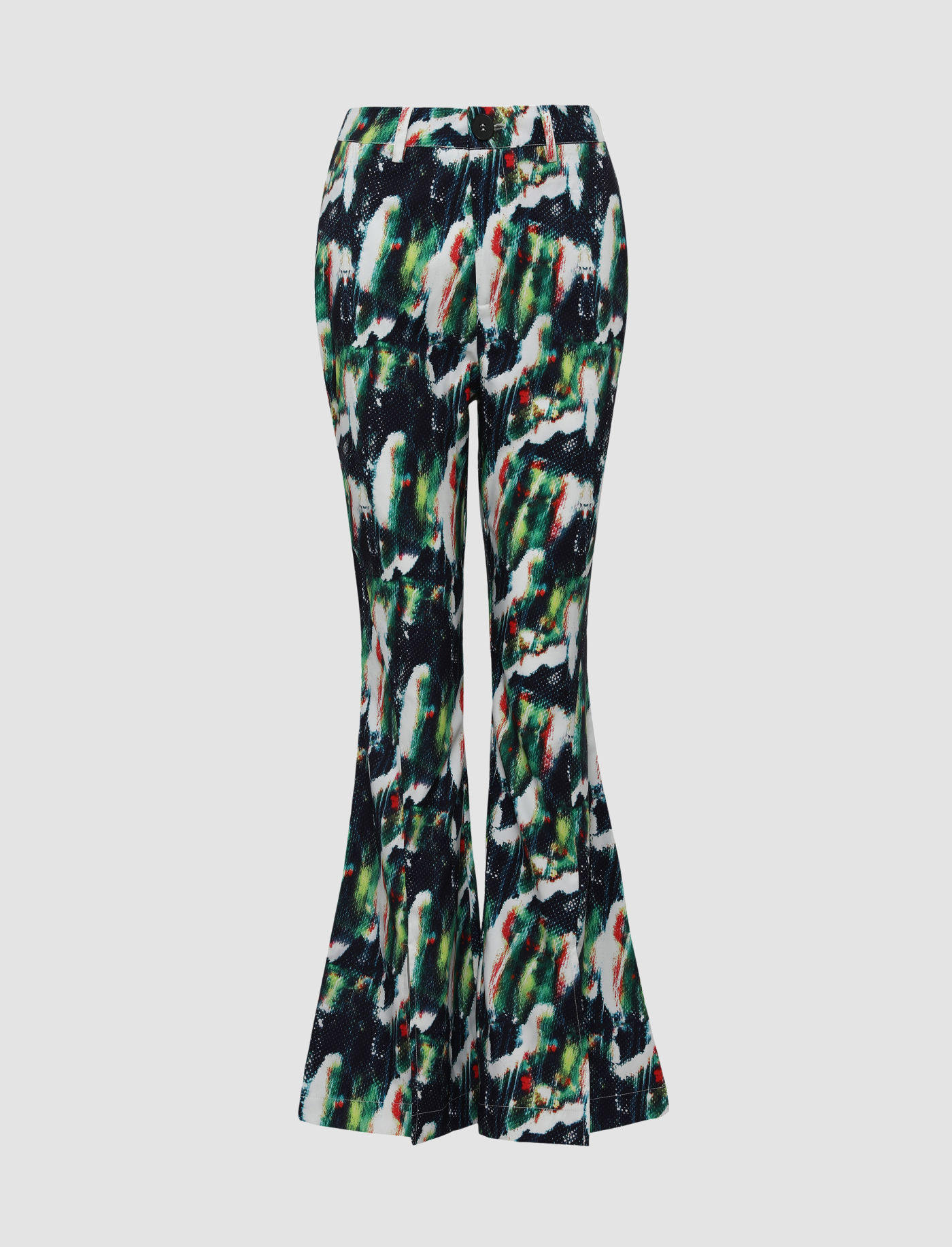 Peacock Green Flares