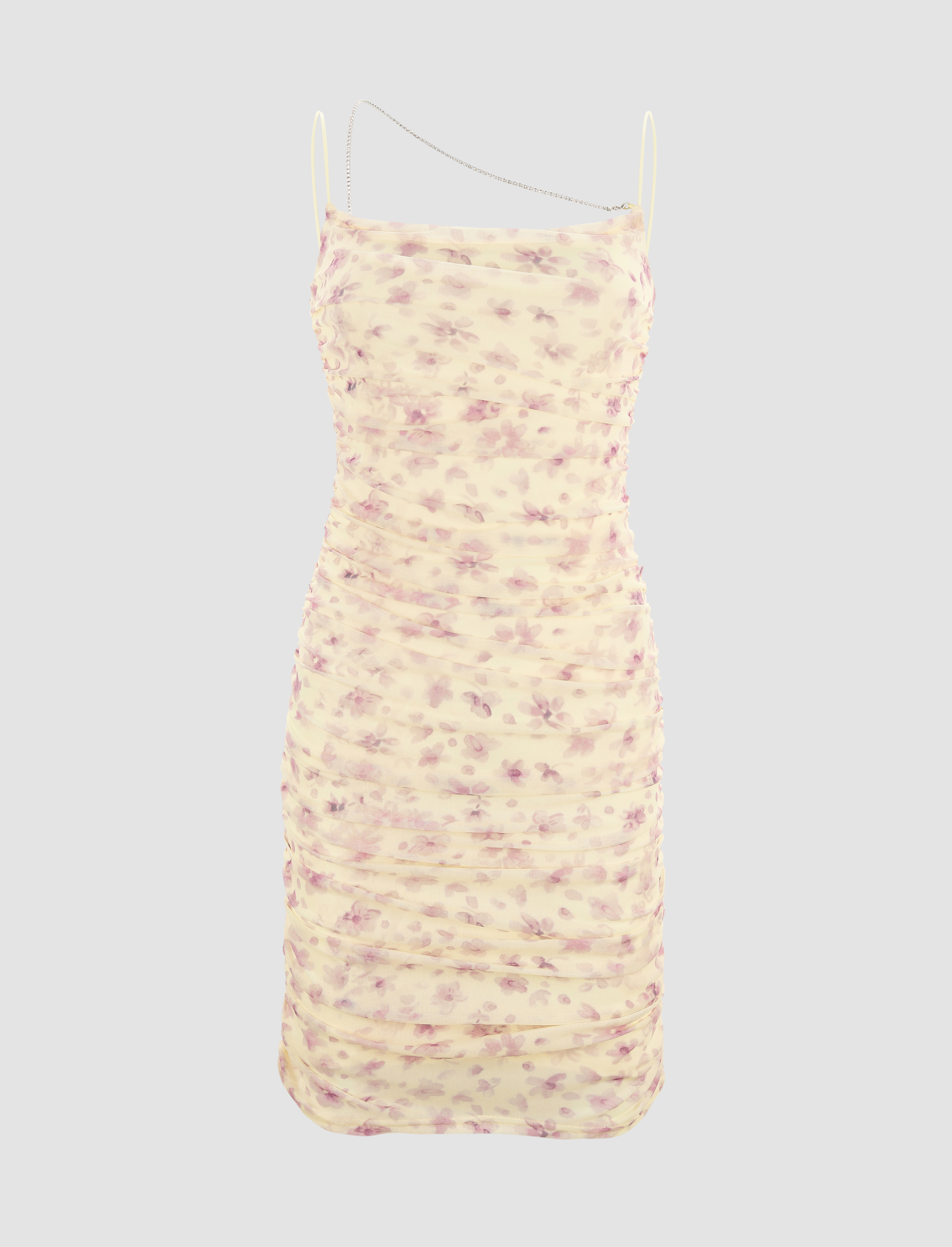Sun Dresses Ditsy Ruched Cami Dress