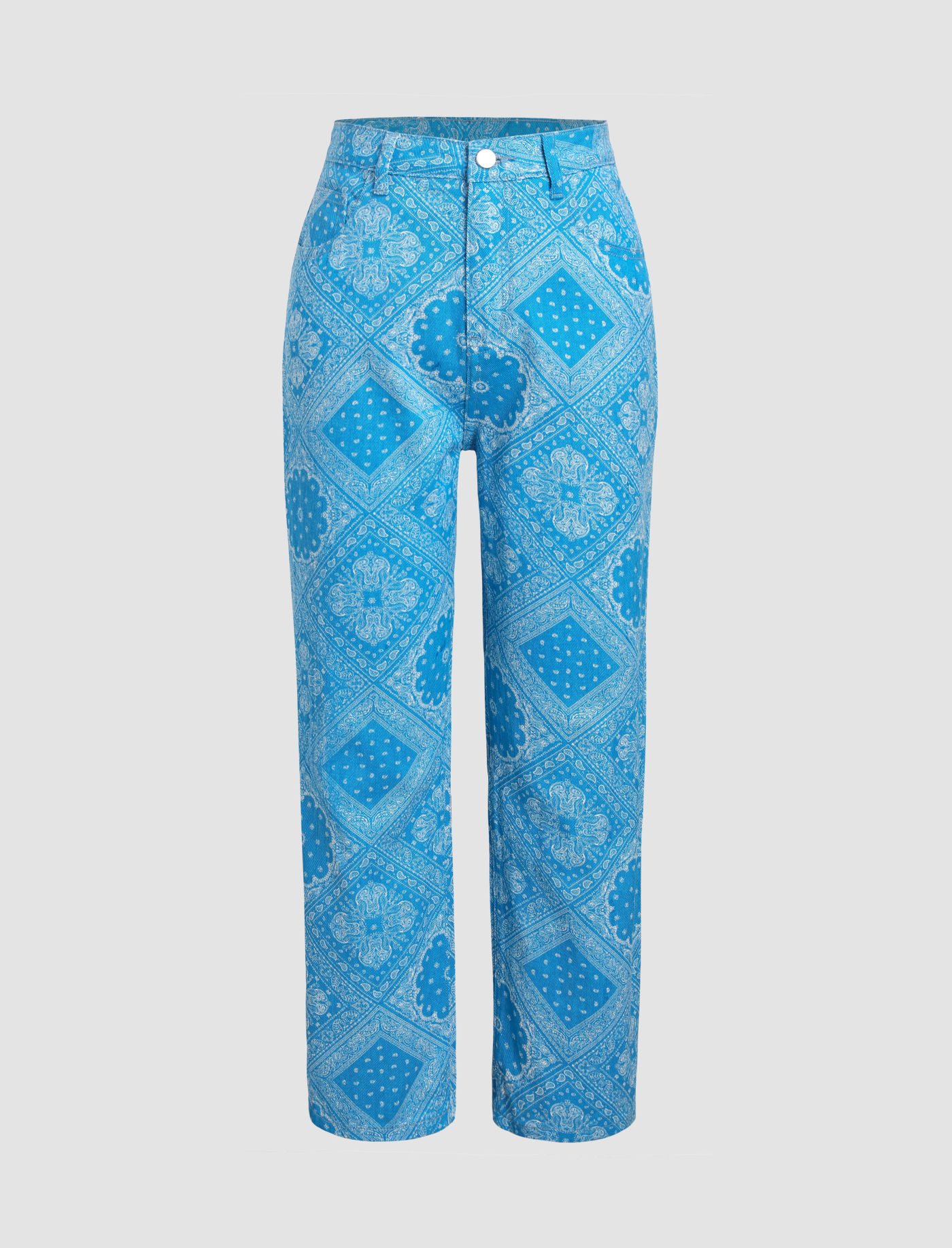 Vintage Print Jeans