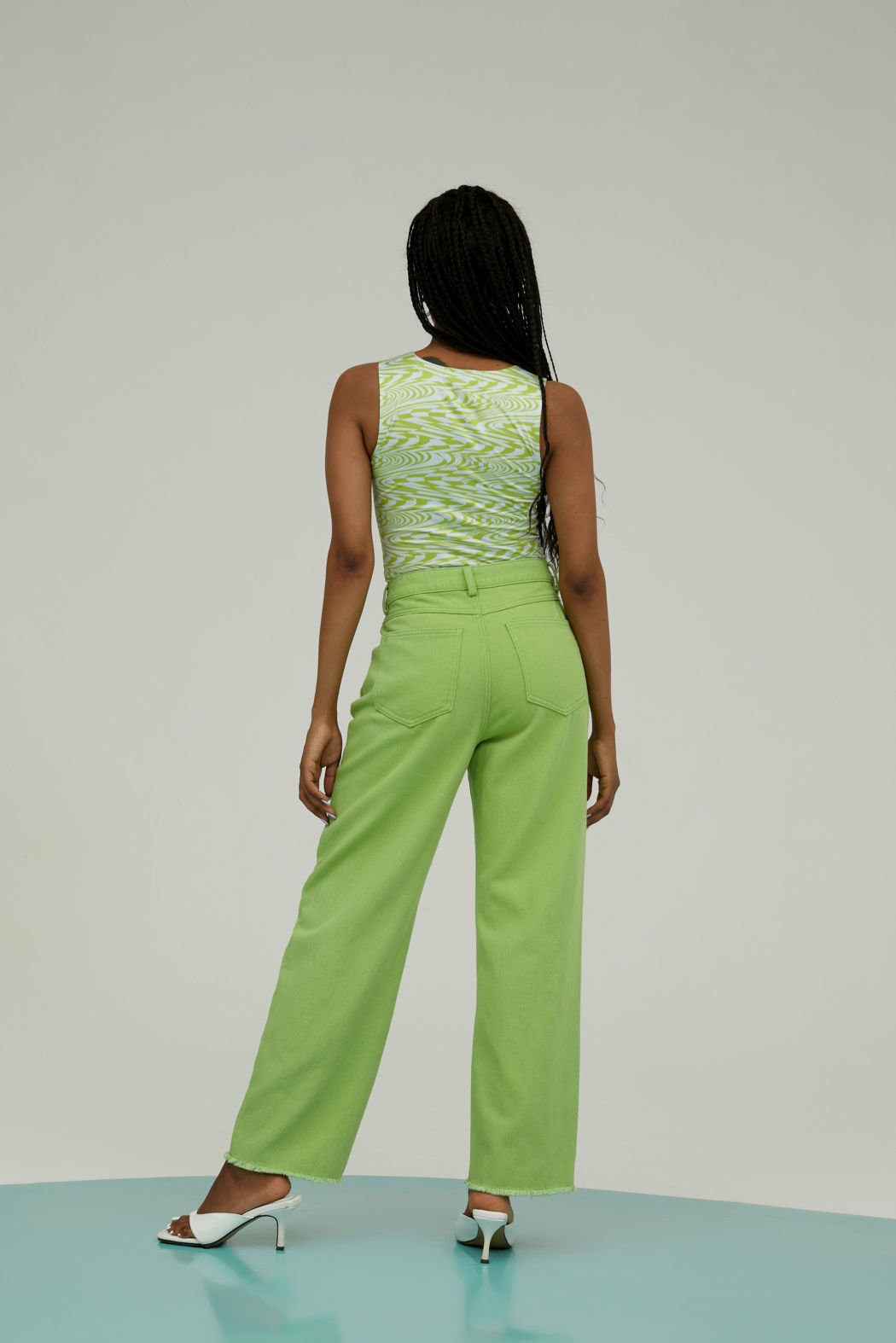 Kiwi Lime Green Jeans