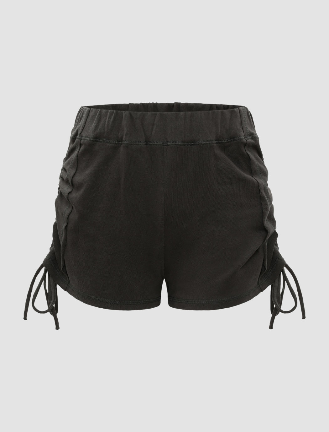 Ruched Mini Shorts