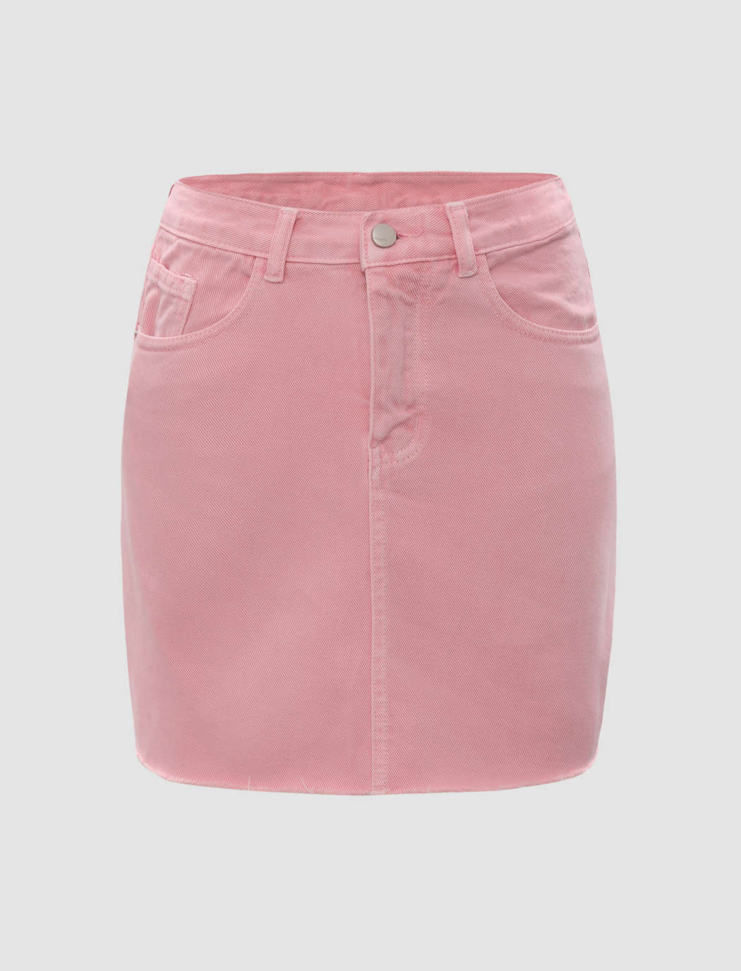 Heart Pattern Pink Skirt - Cider