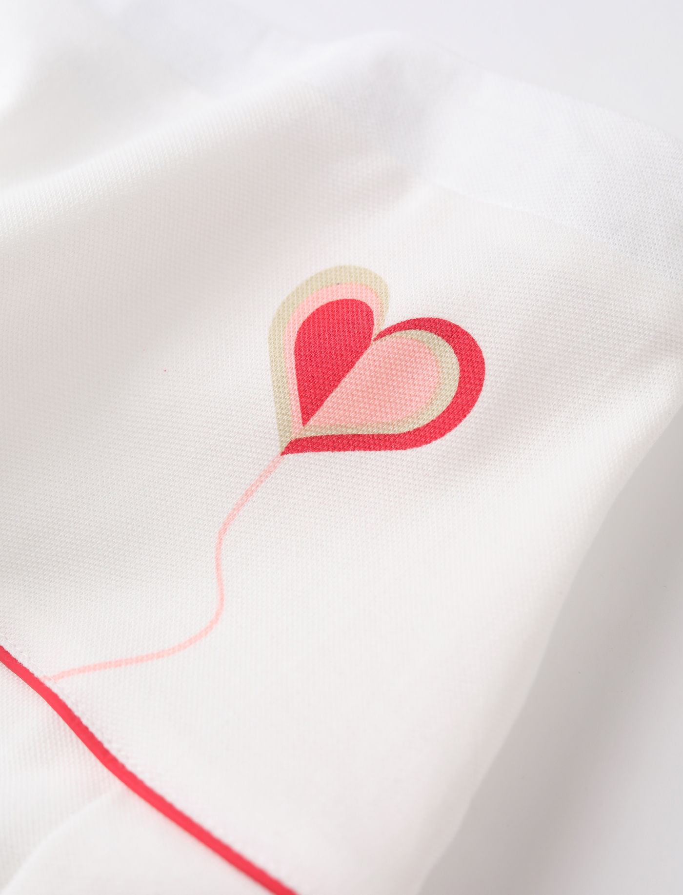 Heart Pleated Mini Skirt