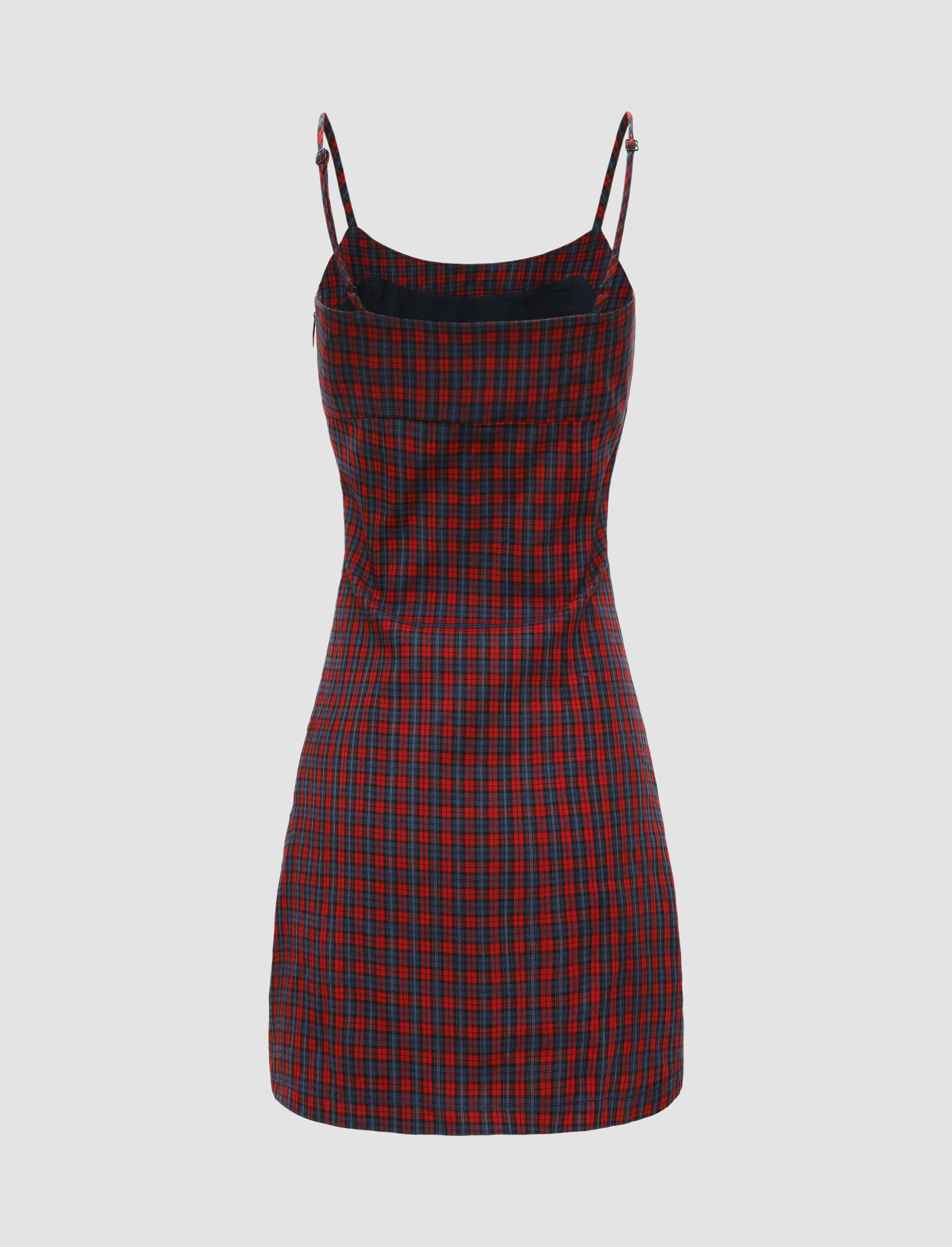 Teacher's Favorite Plaid Bow Mini Dress