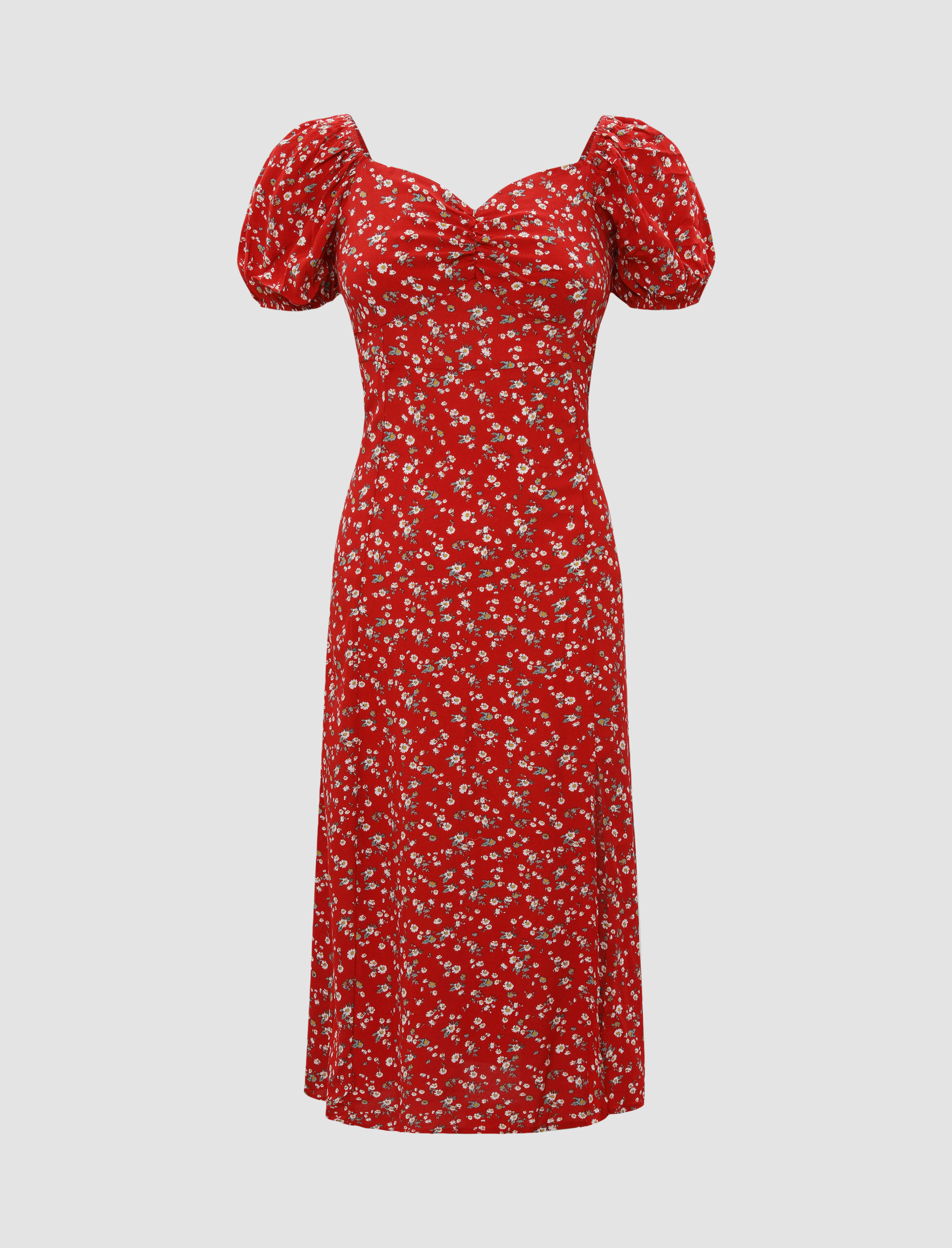 Robe milongue à petites manches boules Cider