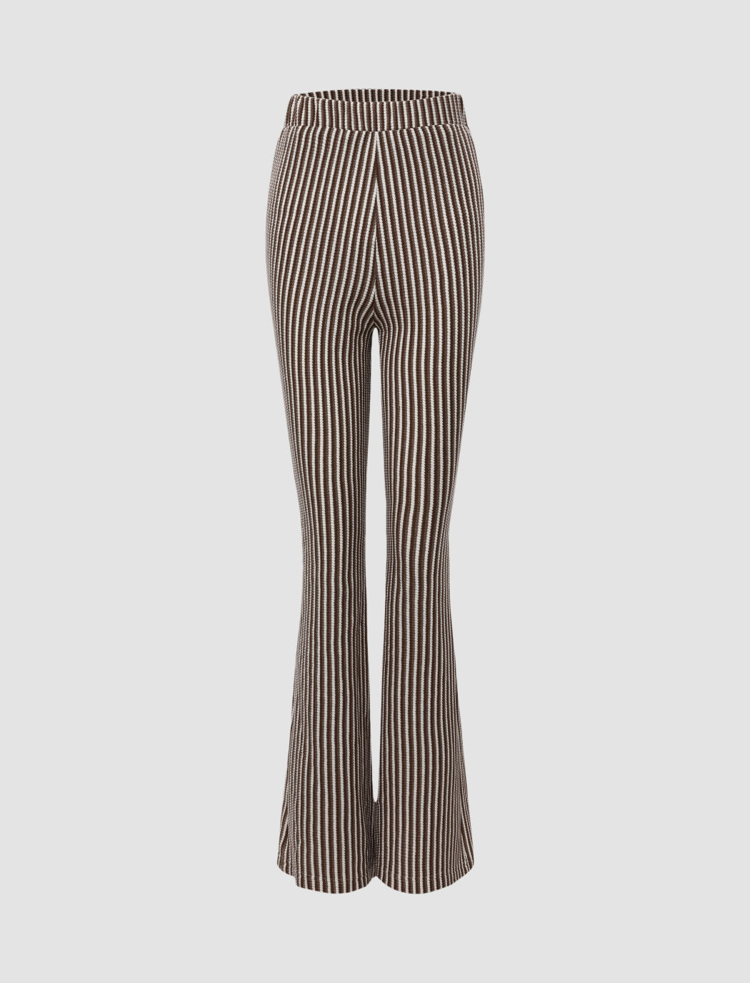 Gestreifte Flare-Hose von Down Time