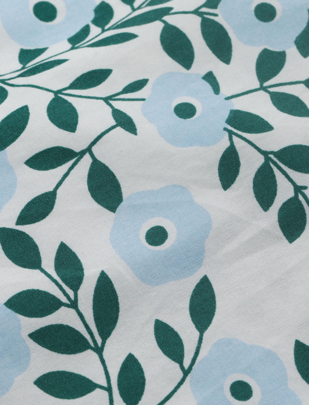 Elastischer Midirock mit Blumenmuster