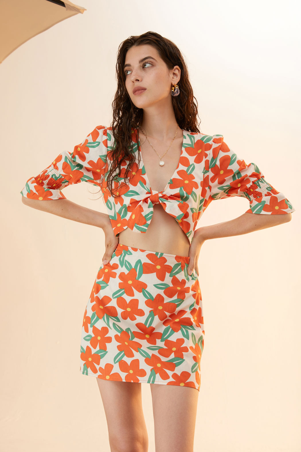 Blumen-Minikleid