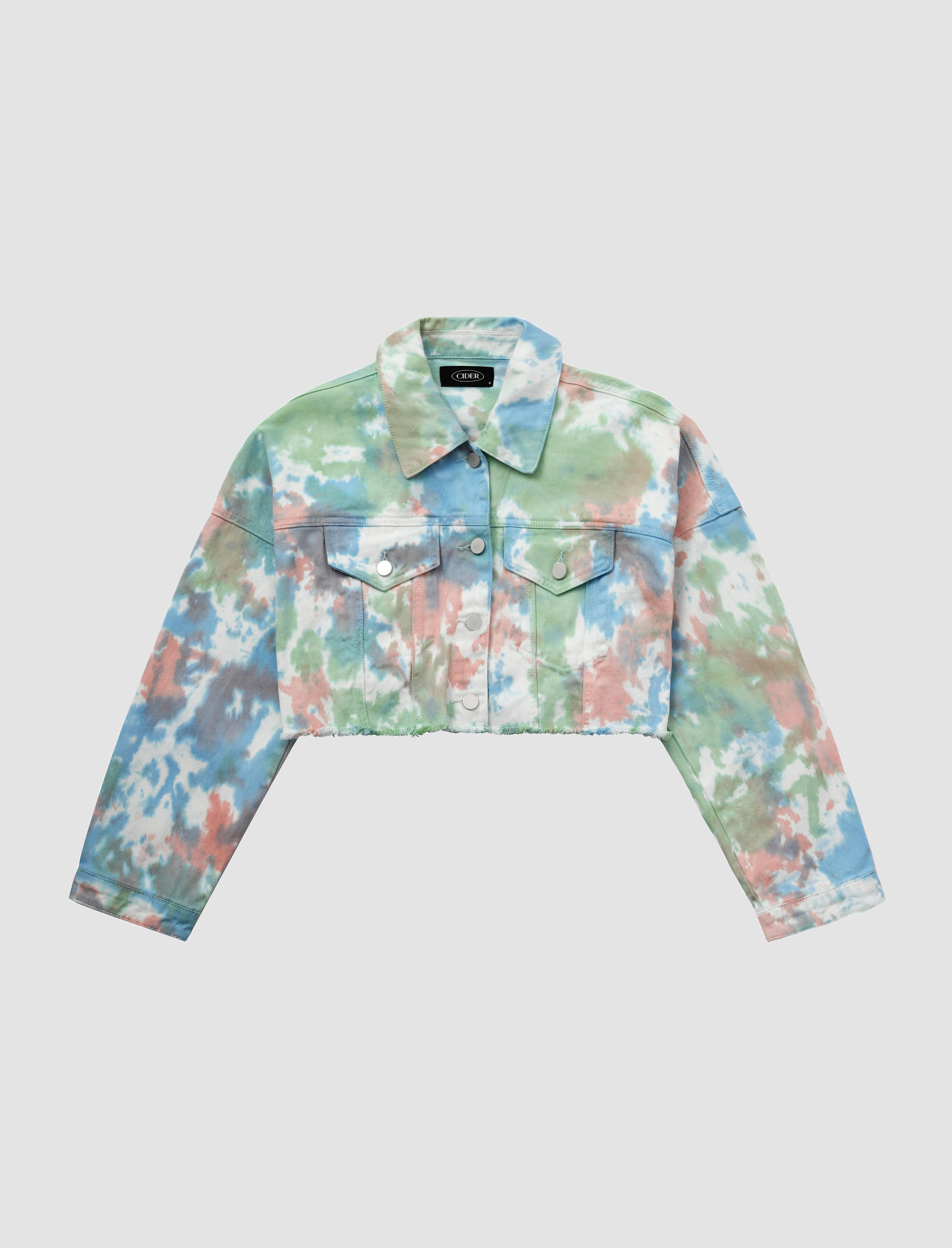 Veste jean best sale tie and dye