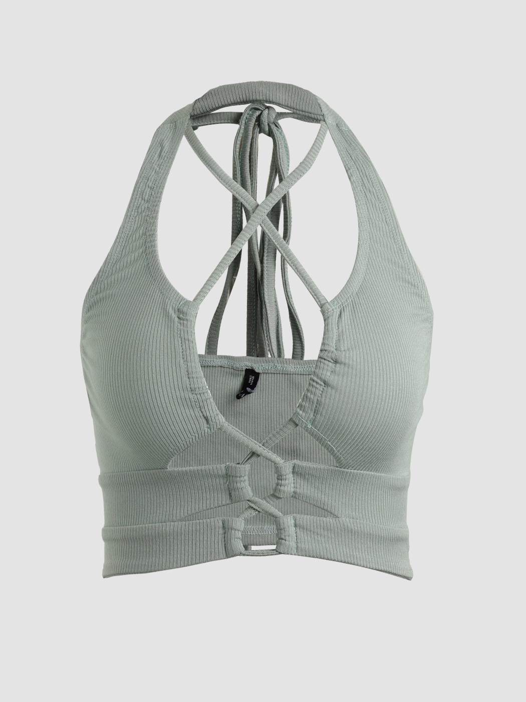 Neckholder-Top ausschneiden