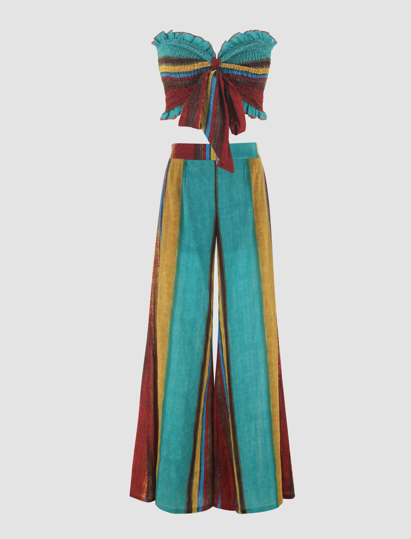 Wild West Boho Set In Striped
