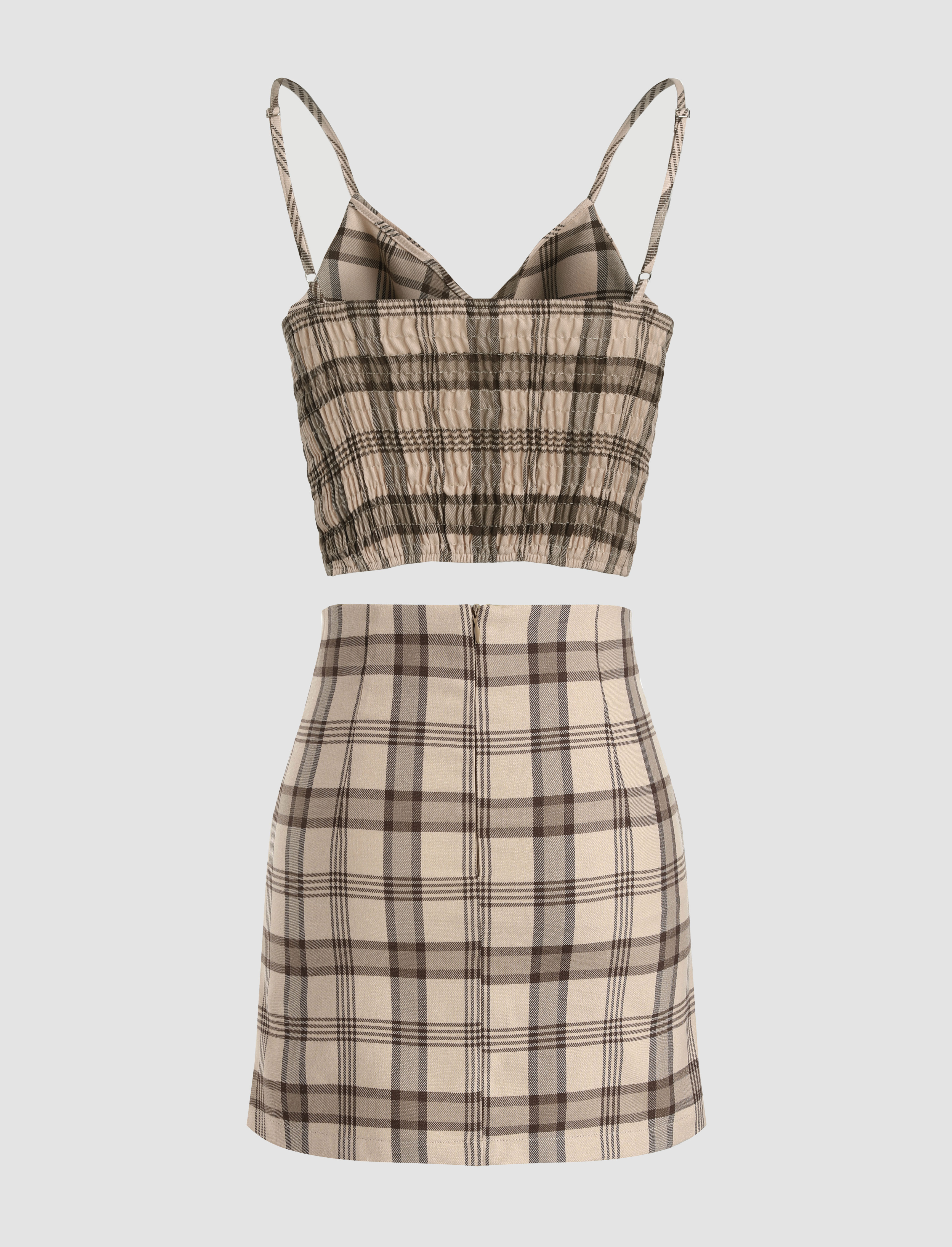 Classic Check Top & Bottom Set