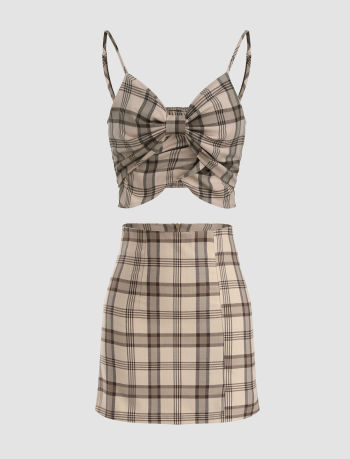 Classic Check Top & Bottom Set