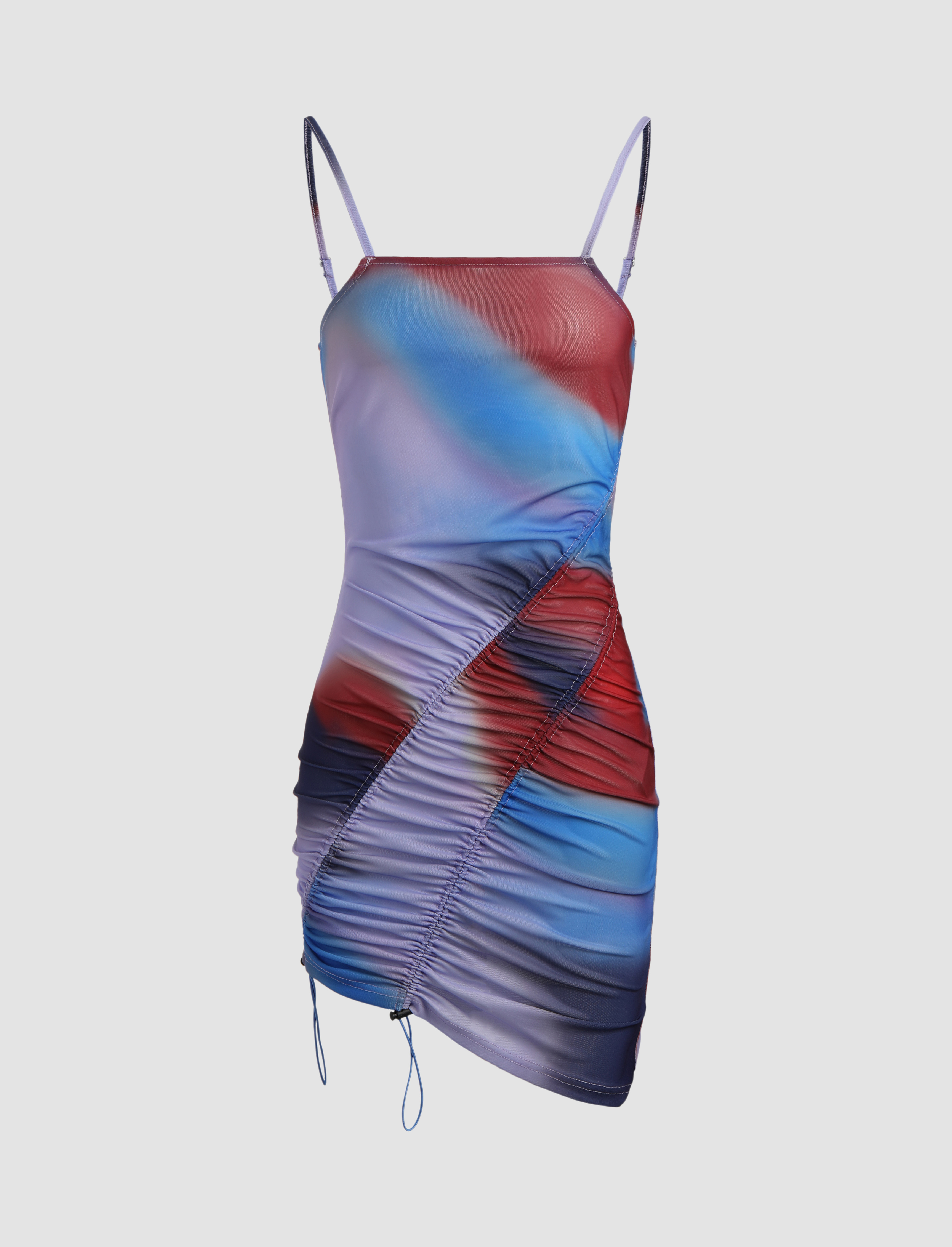 Tie Dye Bodycon Mesh Dress tie-dye-bodycon-mesh-dress