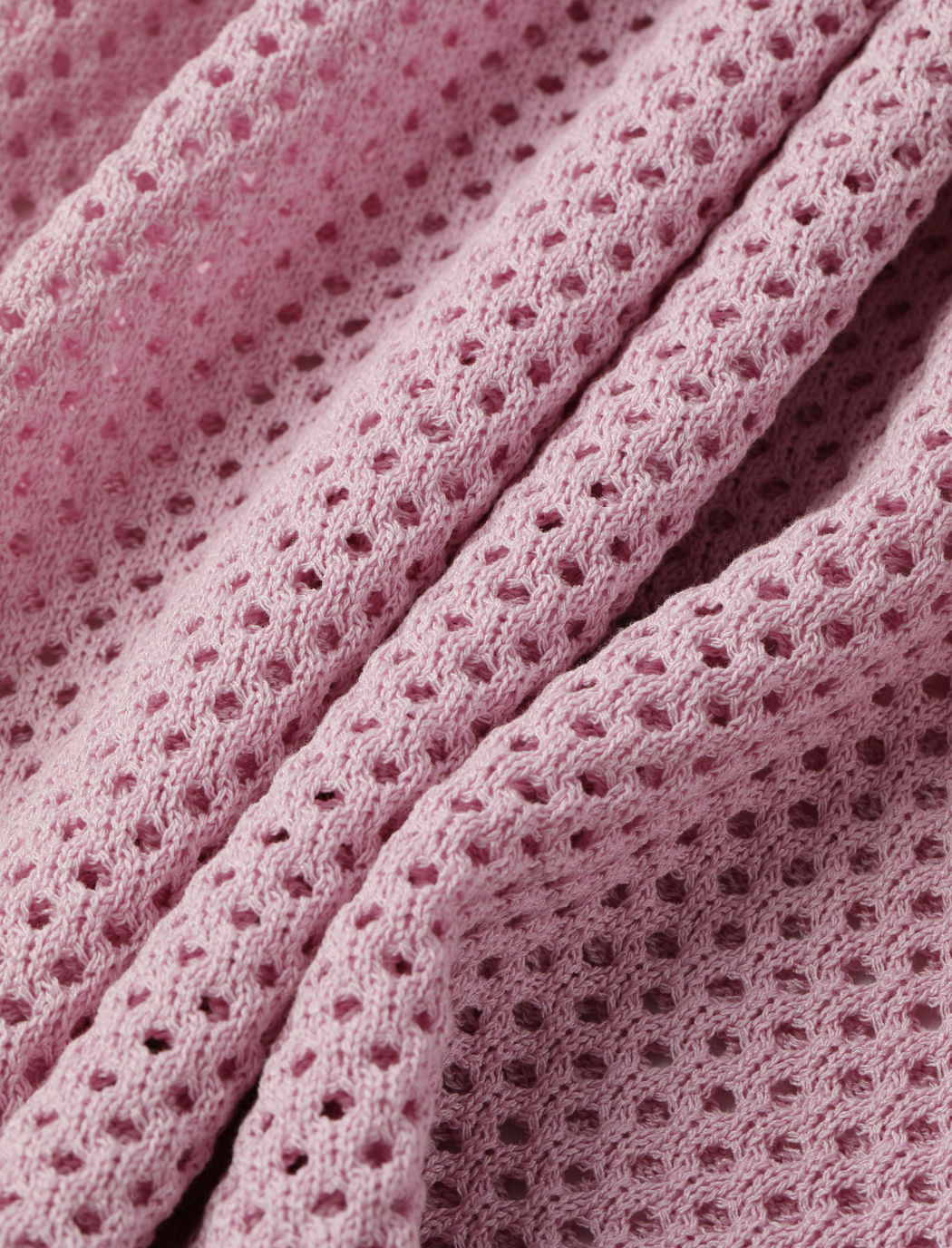 Knit Waist Cut Out Pink Mini Dress