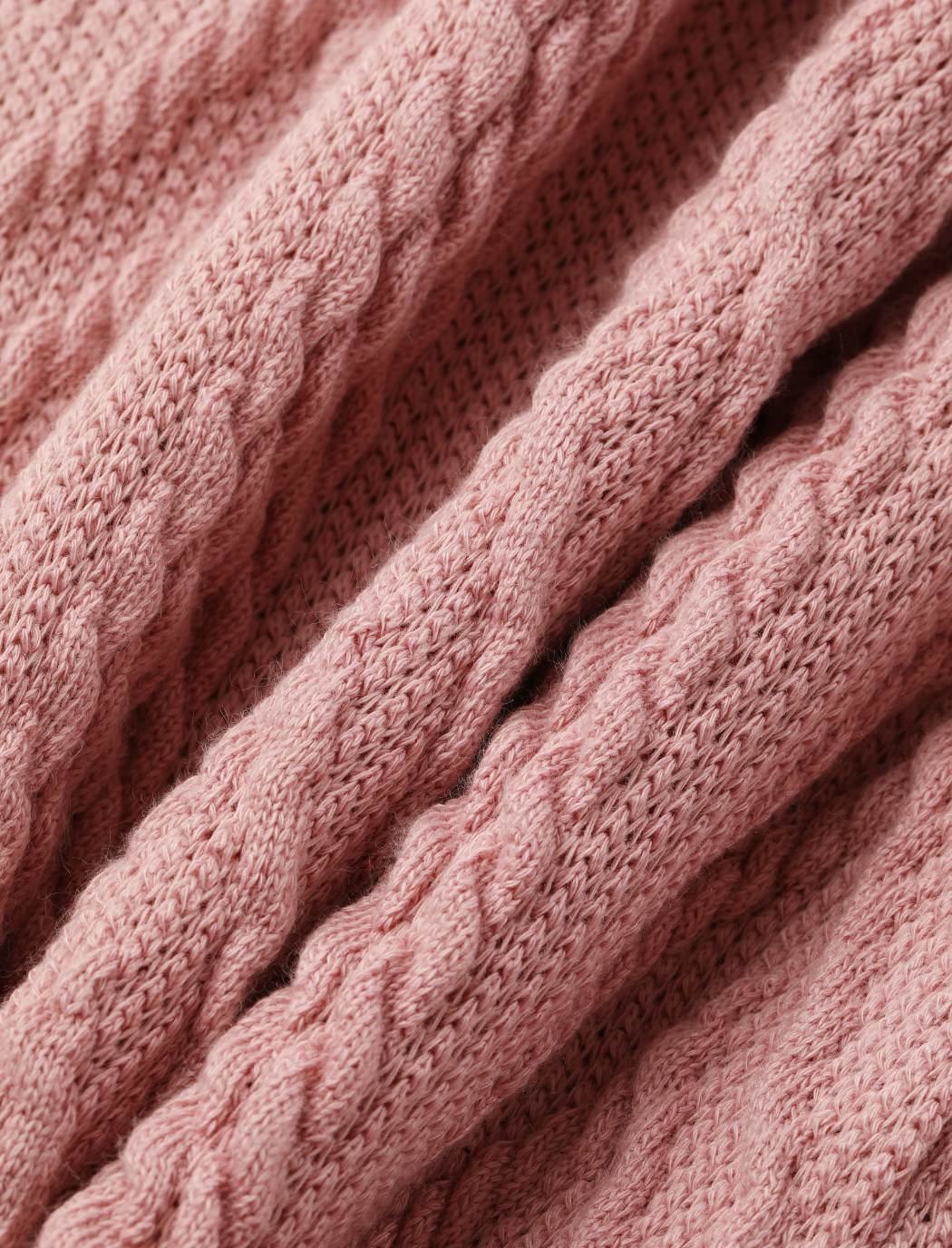 Knit Pink Mood All Day Dress