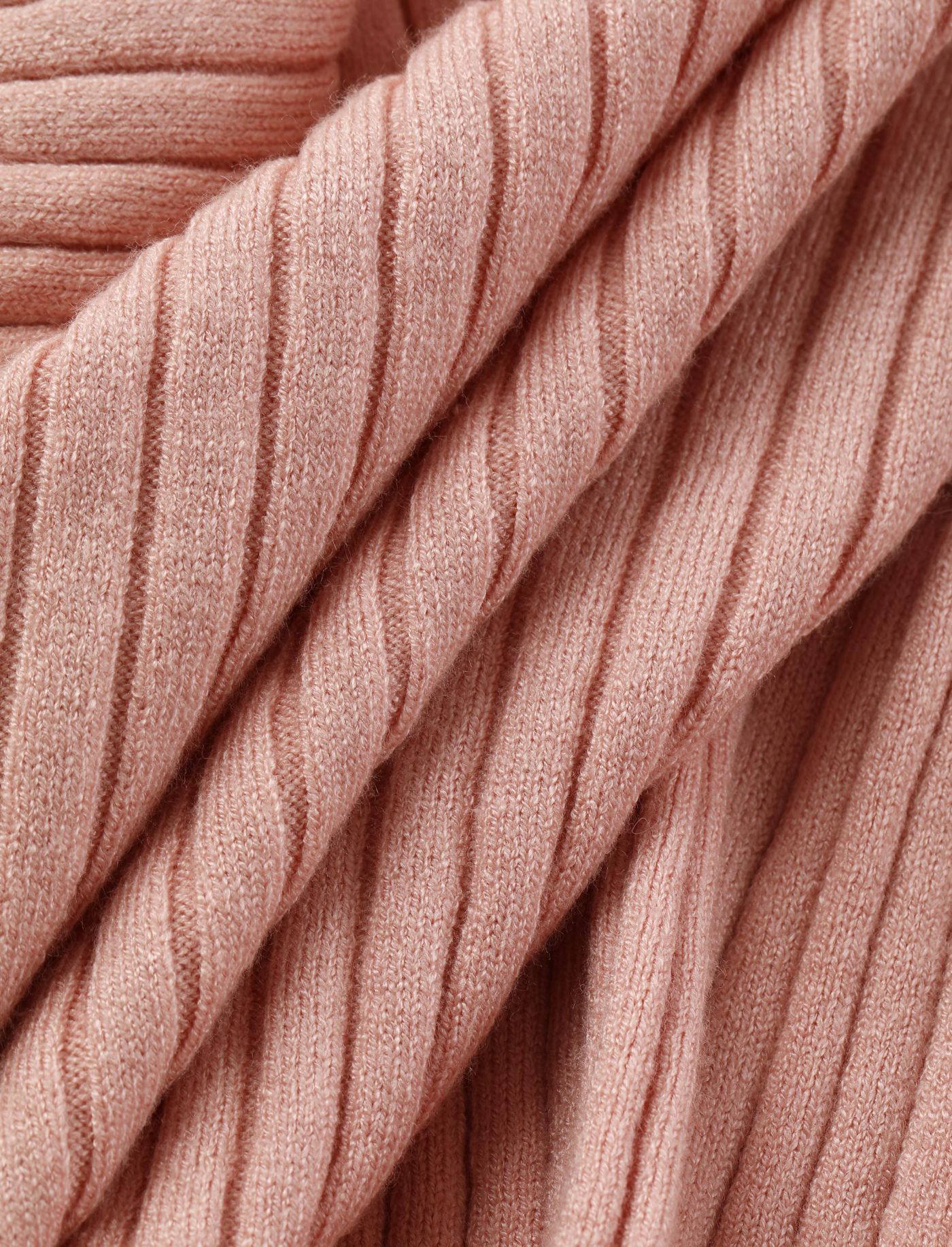 Pink Ruffle Knitted Top