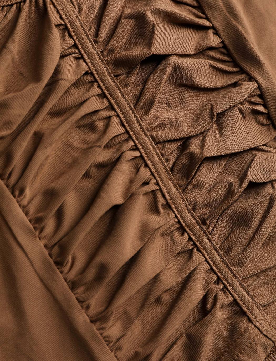 Brown Scoop Cami Top