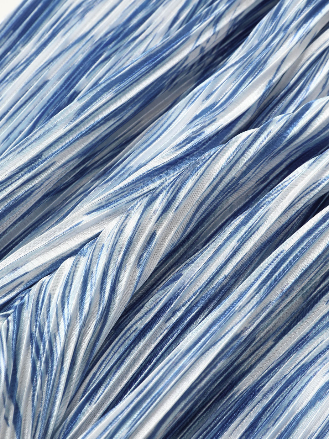 Blaue Krawattenhose mit geradem Bein