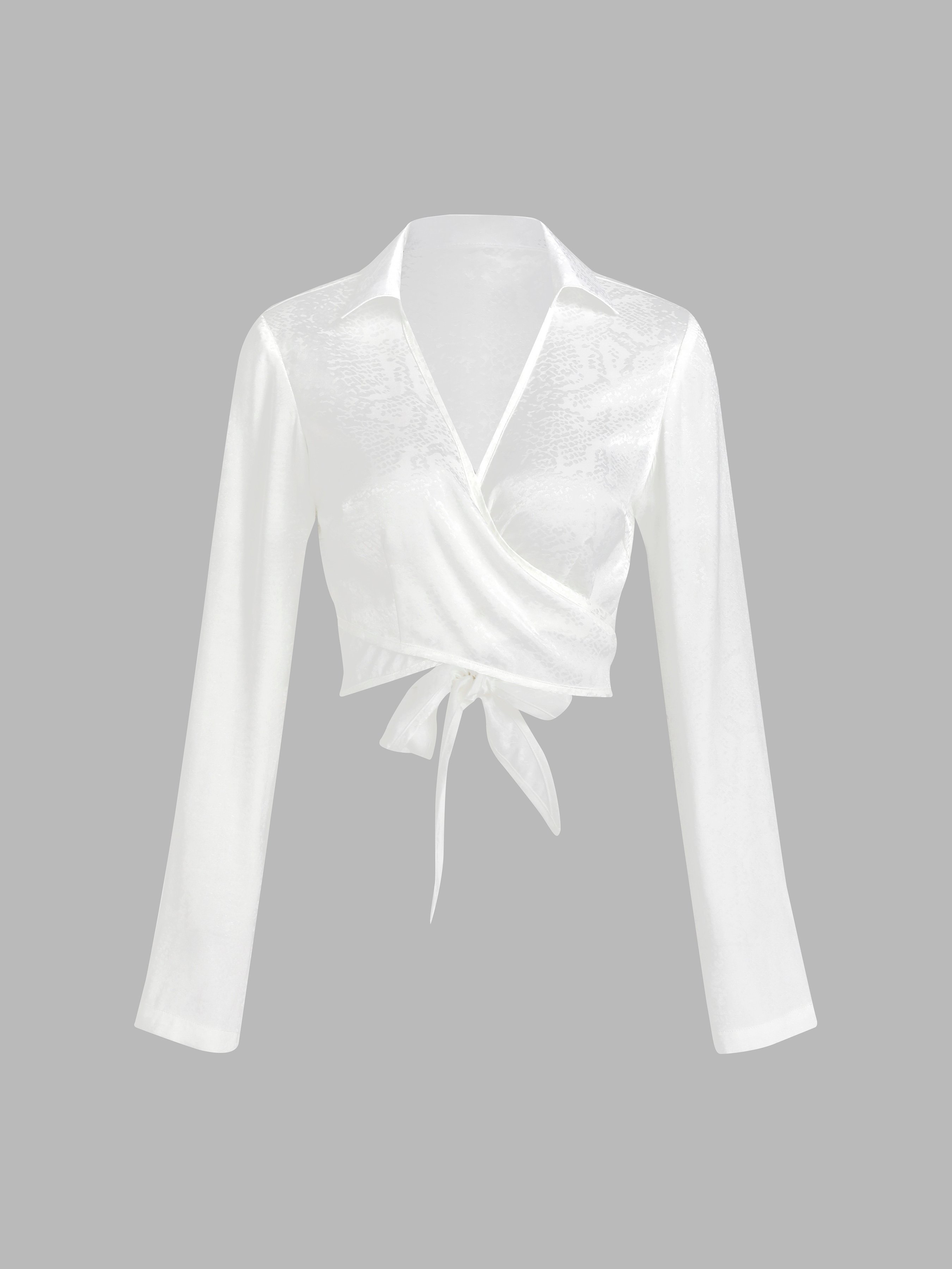 Tied Up in the Renaissance White Blouse — free download