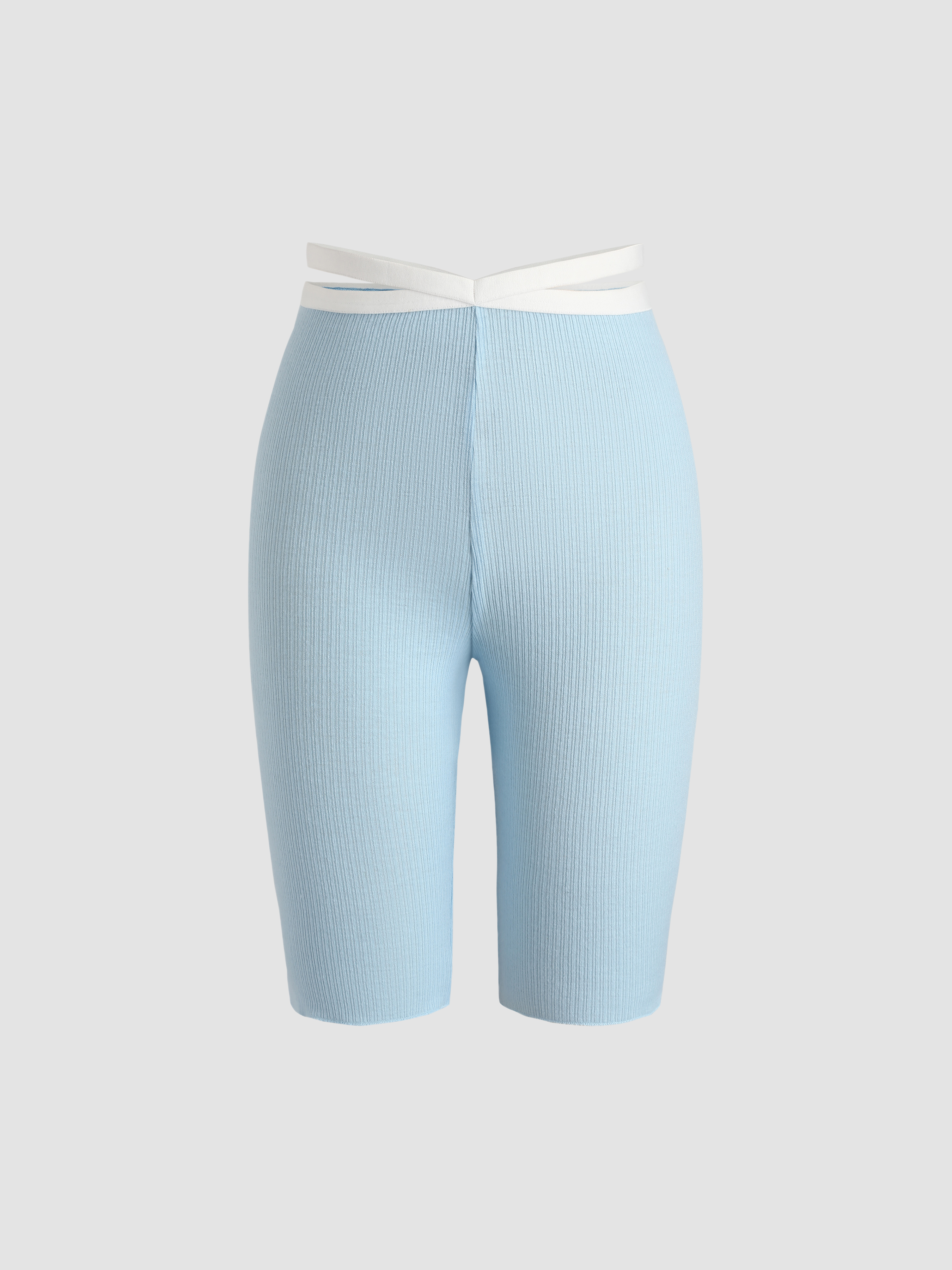 Waistband Knit Shorts