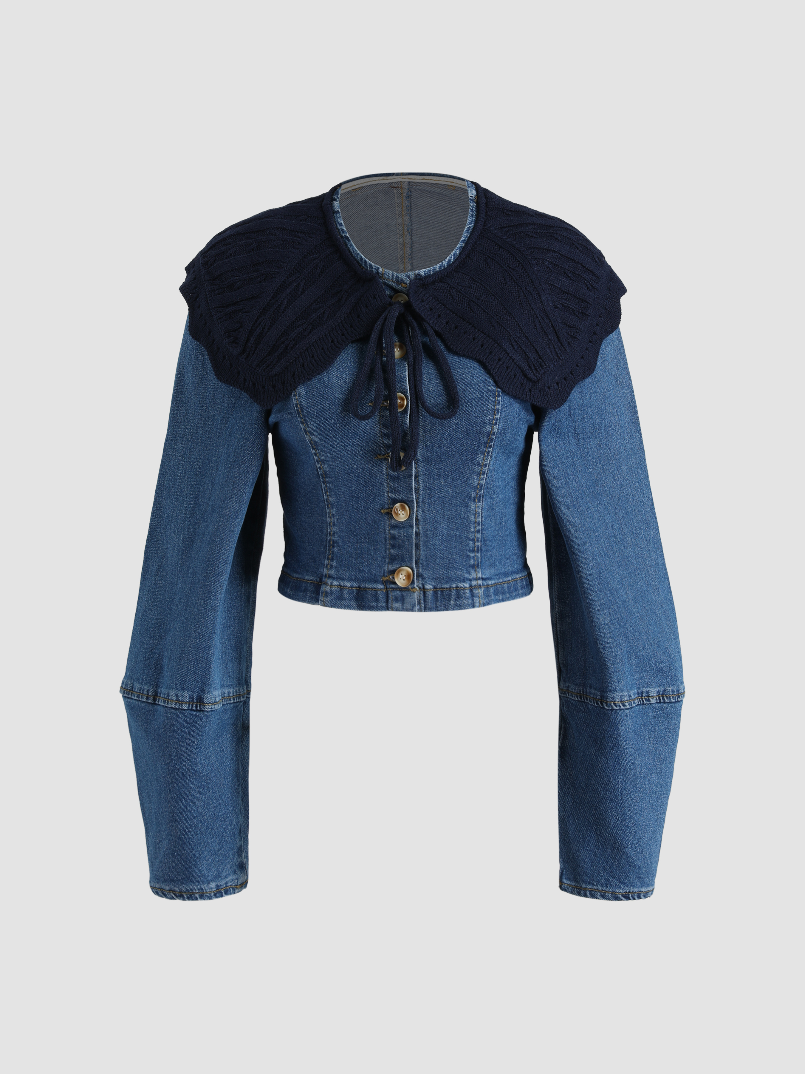 Vintage Flare Denim Jacket Cider
