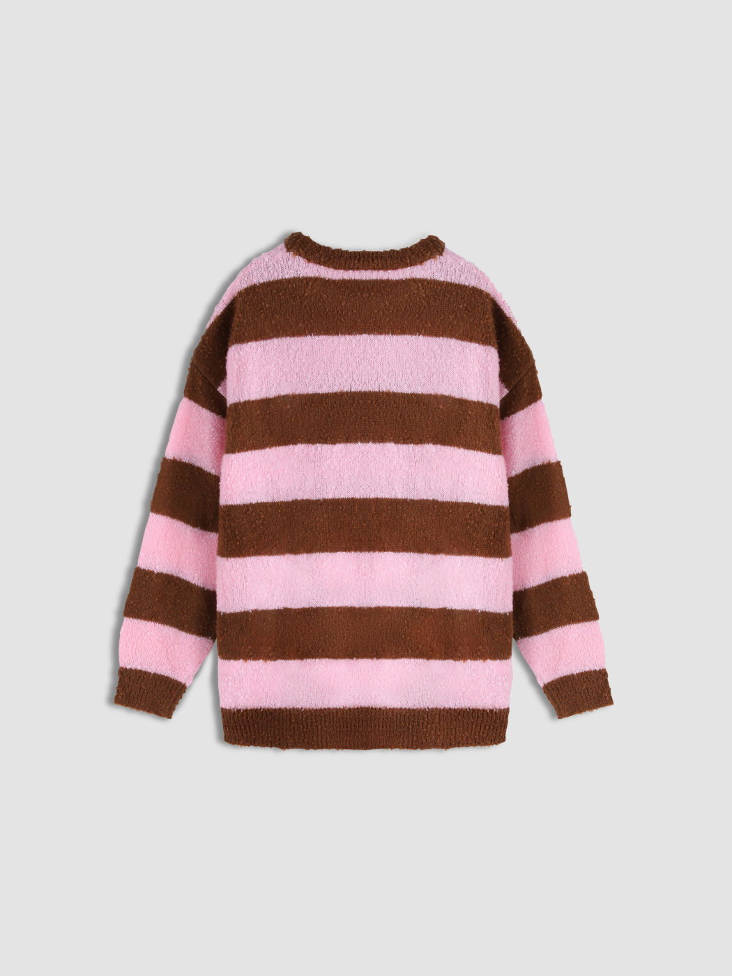 Pink Striped Sweater 