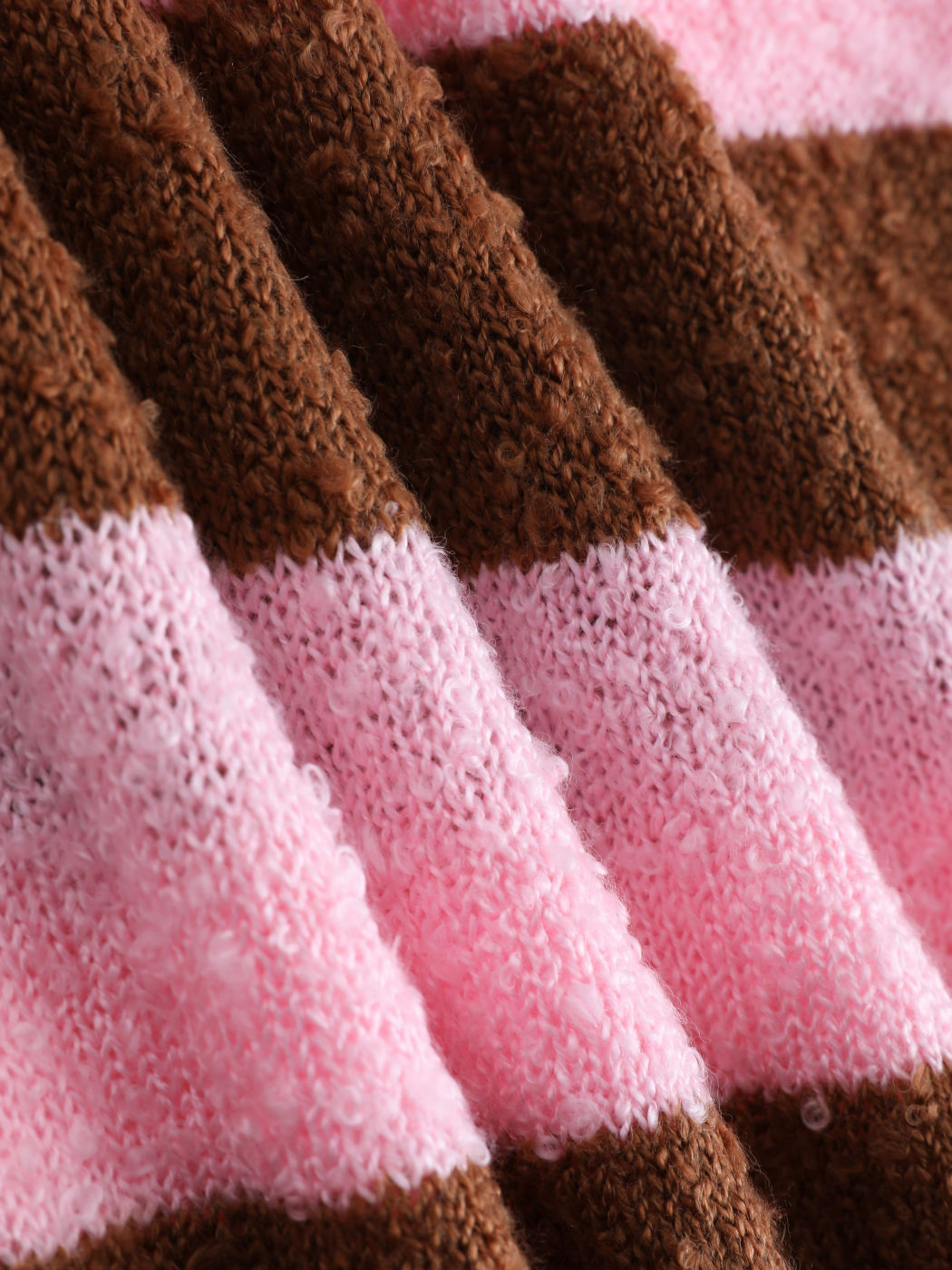 Pink Striped Sweater 