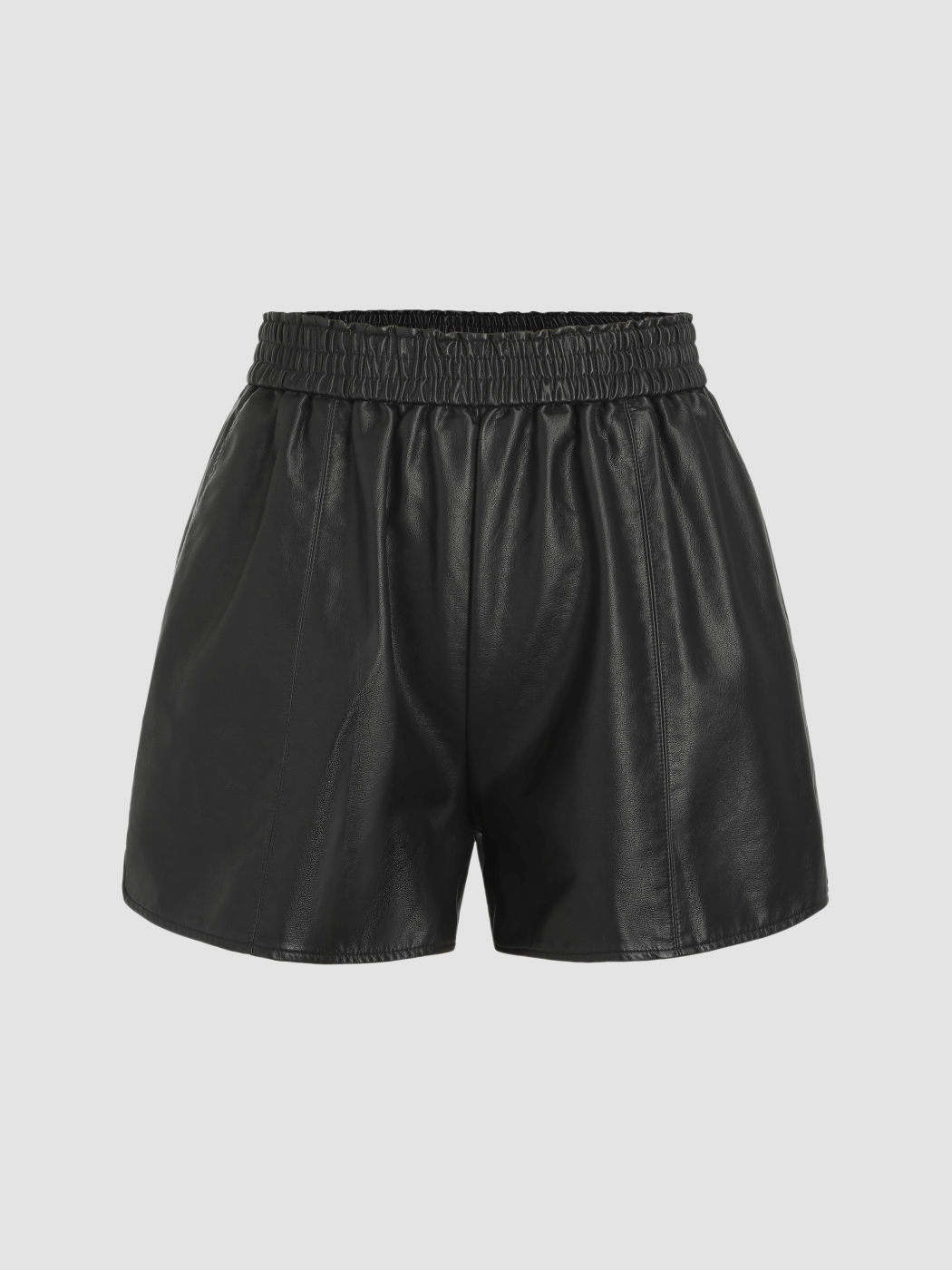 Mini-Shorts aus Kunstleder