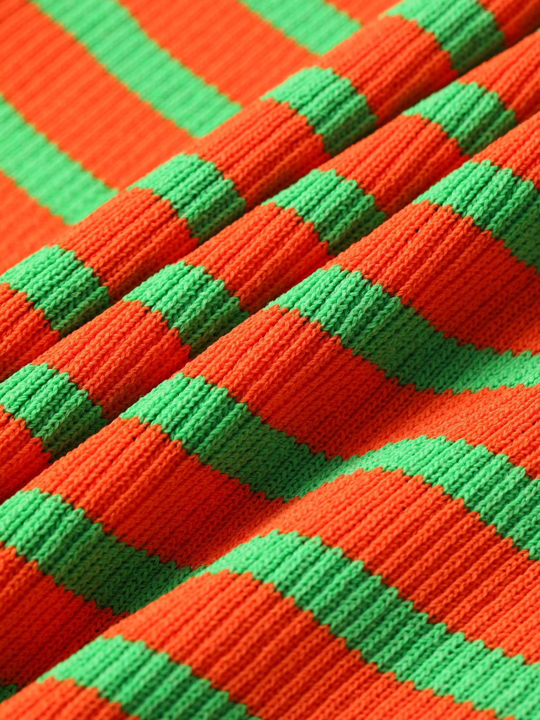 Striped Knitted Vest Top