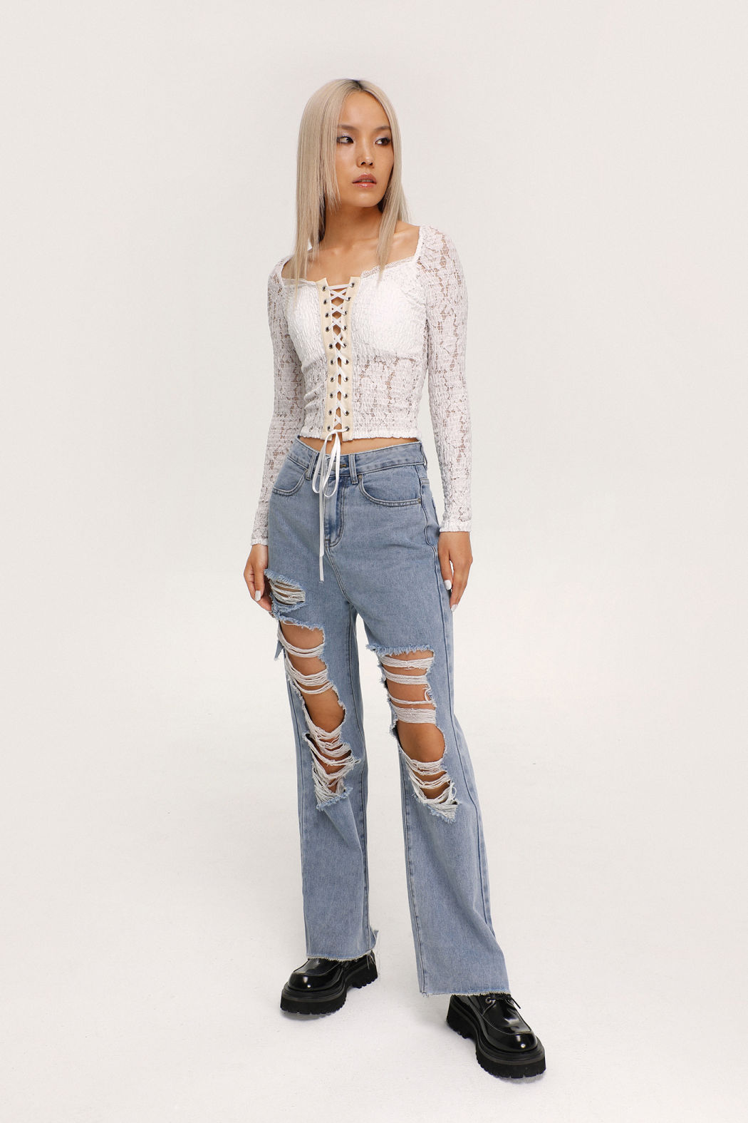 Fancy Ripped Jeans