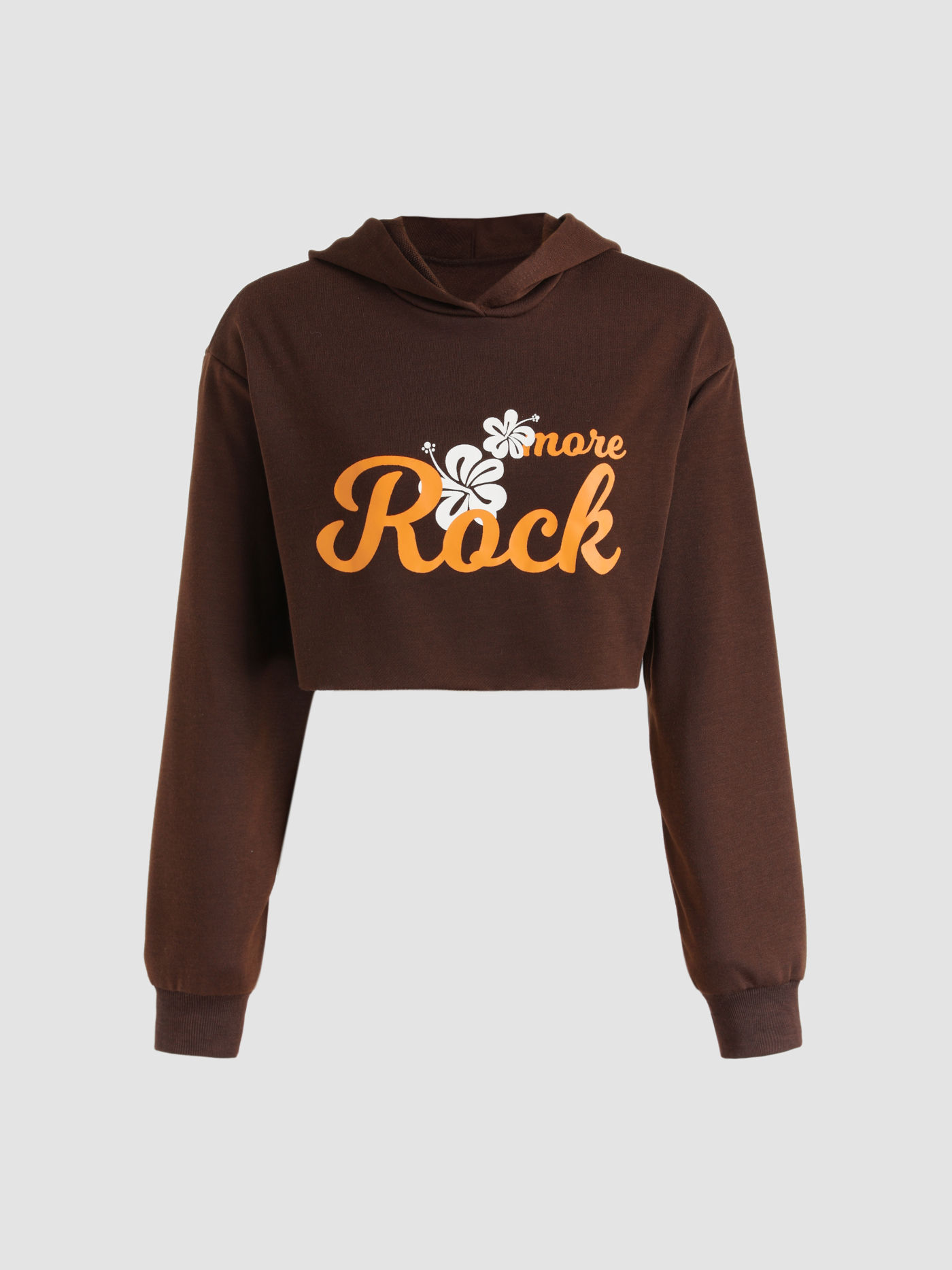 More Rock Crop Hoodie