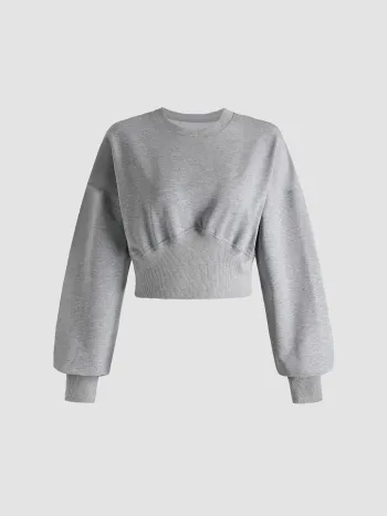 Sweatshirt Court Essentiel Uni