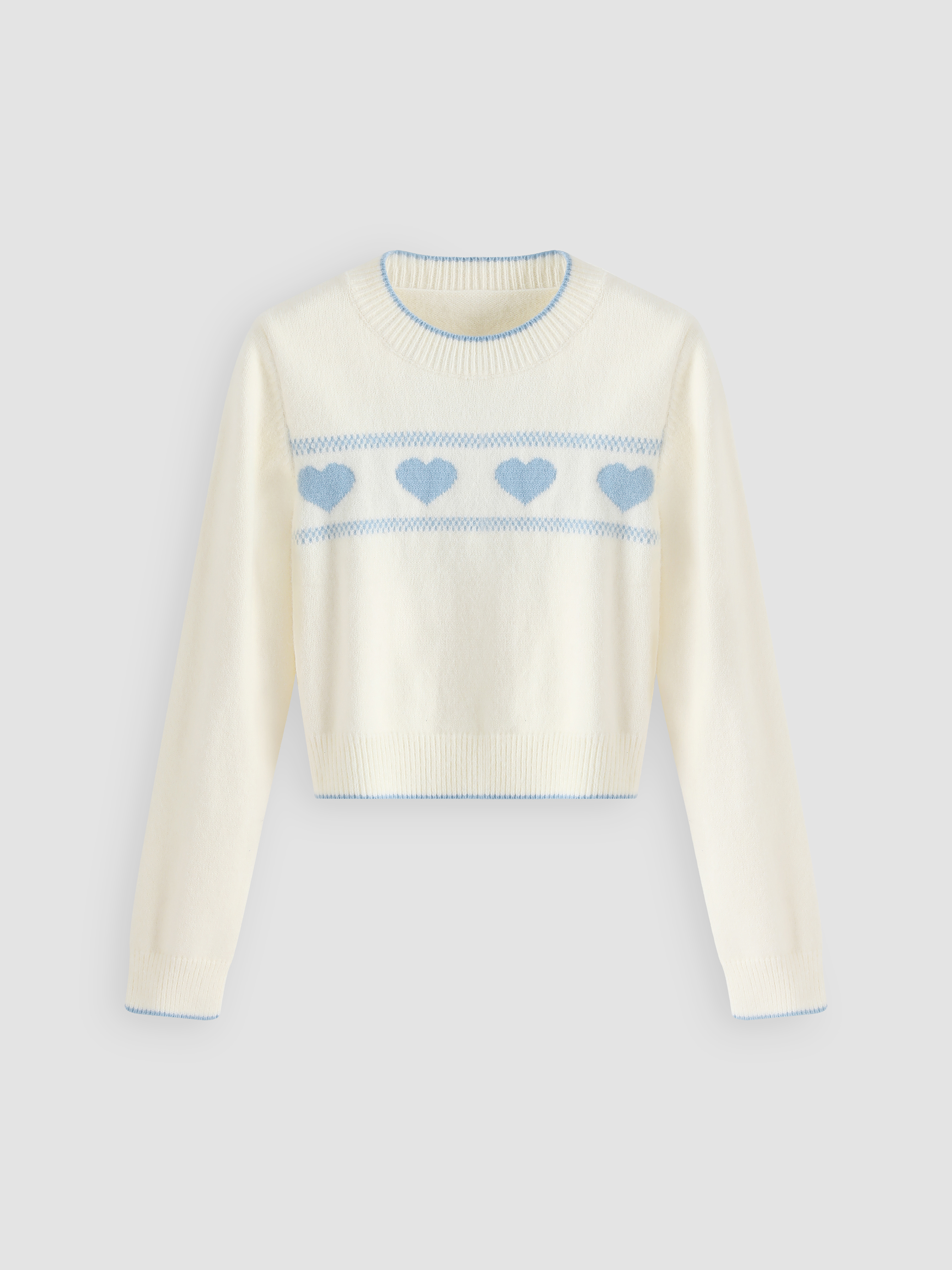 cider heart sweater