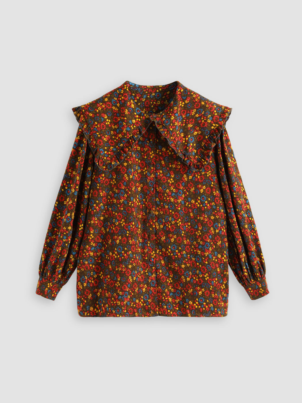 Ditsy Doll Collar Blouse