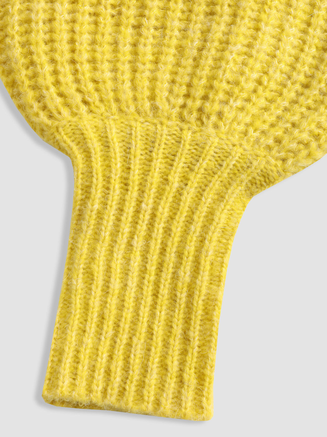 Yellow Knit Sweater