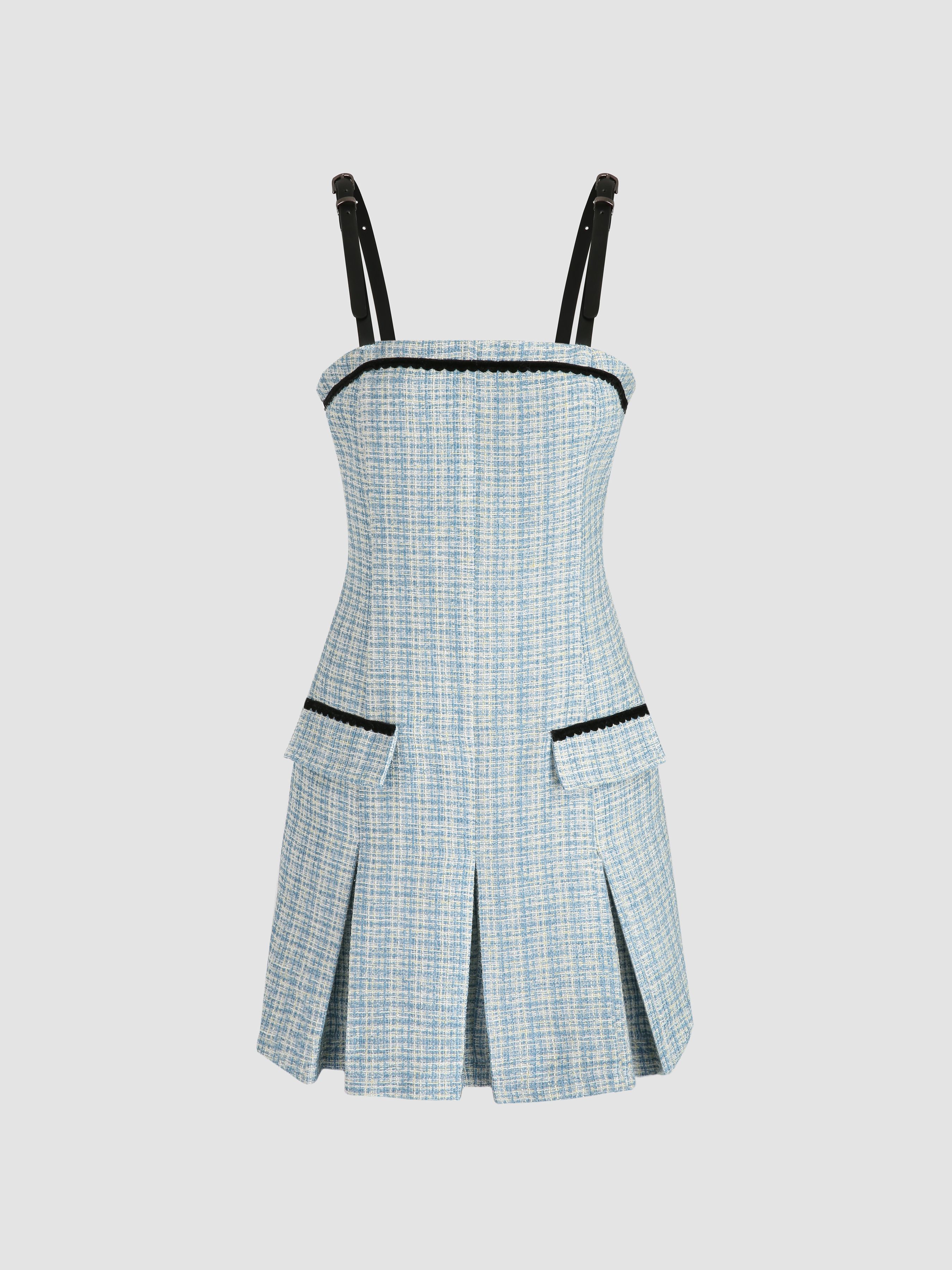 princess polly baby blue dress Women's Stretch Party Dress CIDER Women's Velvet Mini Dress