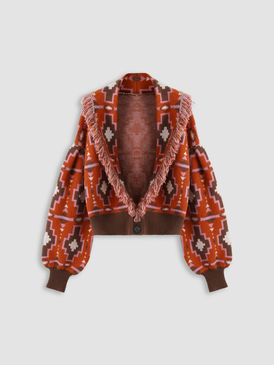 Boho Sweater With Tassels
