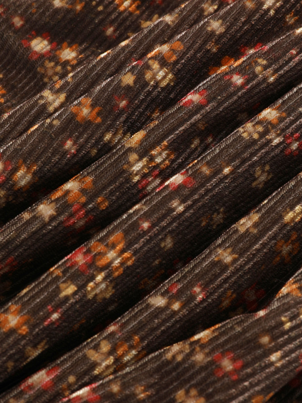 Retro Ditsy Dress Cider