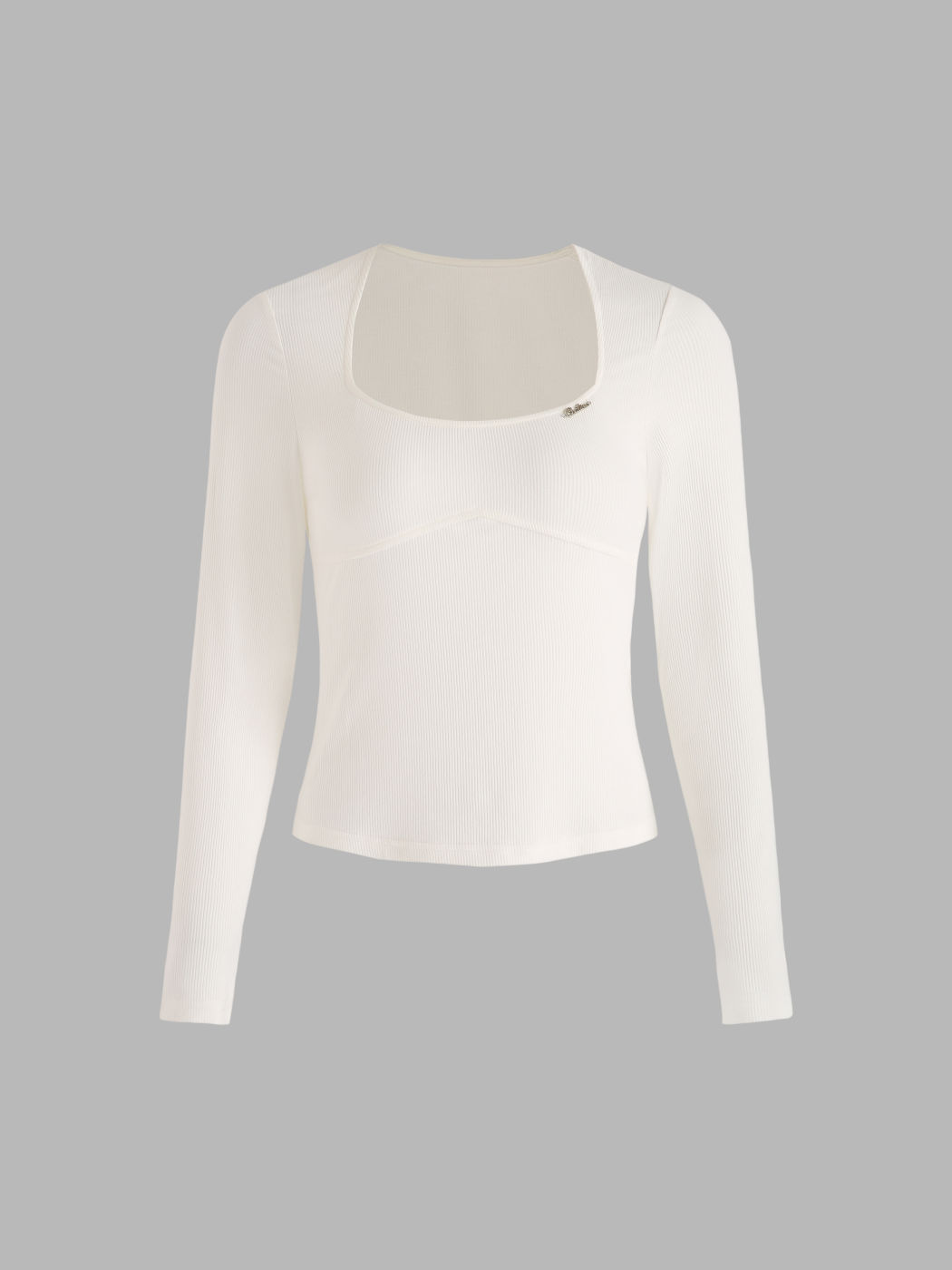 White Long Sleeve Tee