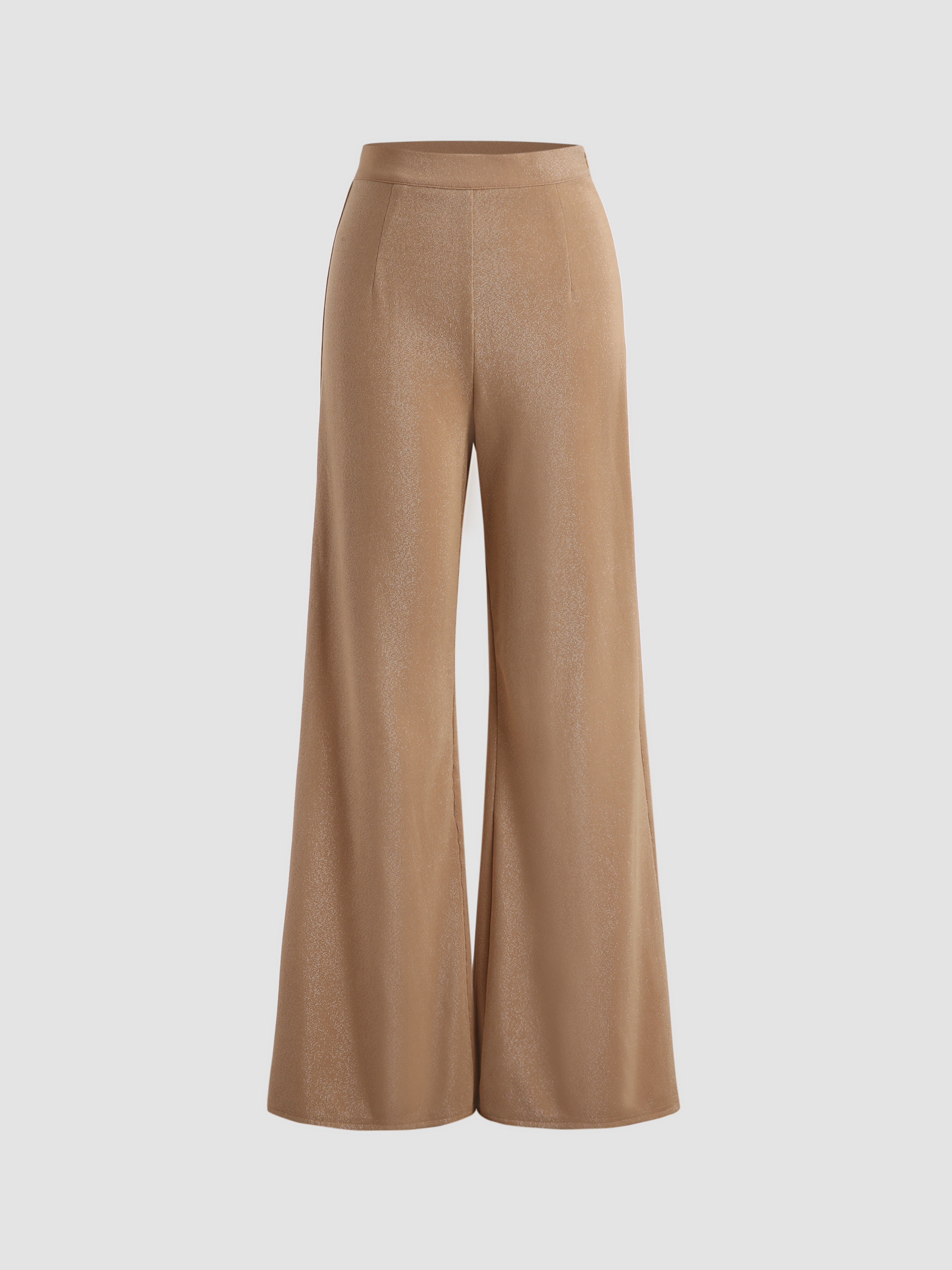 FULL-LENGTH TROUSERS WITH BAND DETAIL - camel | ZARA India