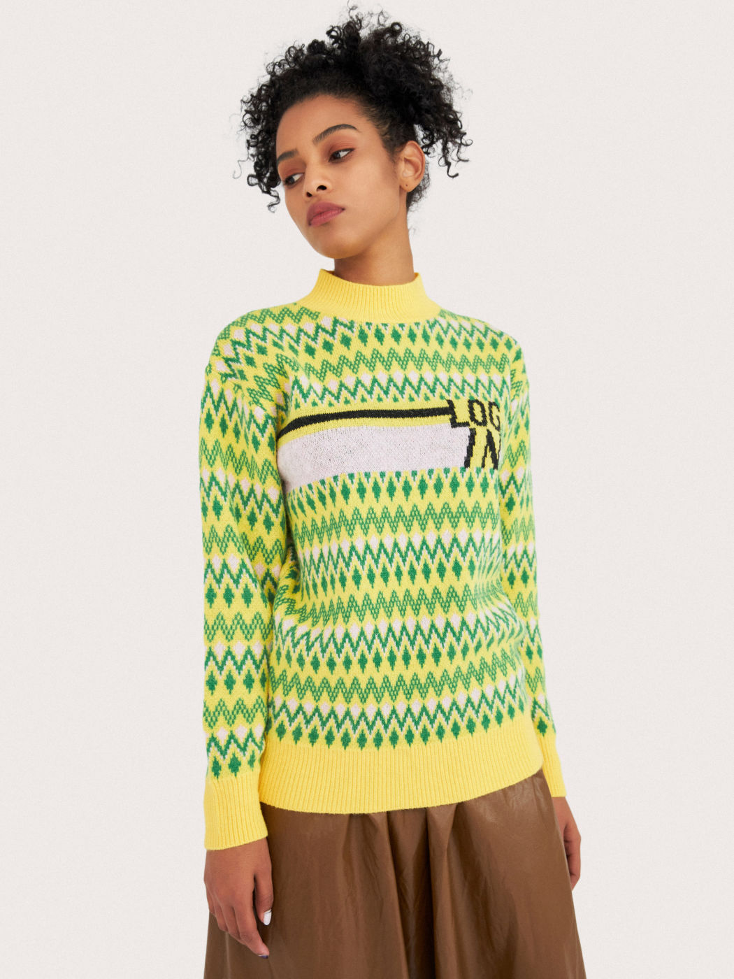 Anmelden Gestreifter Pullover