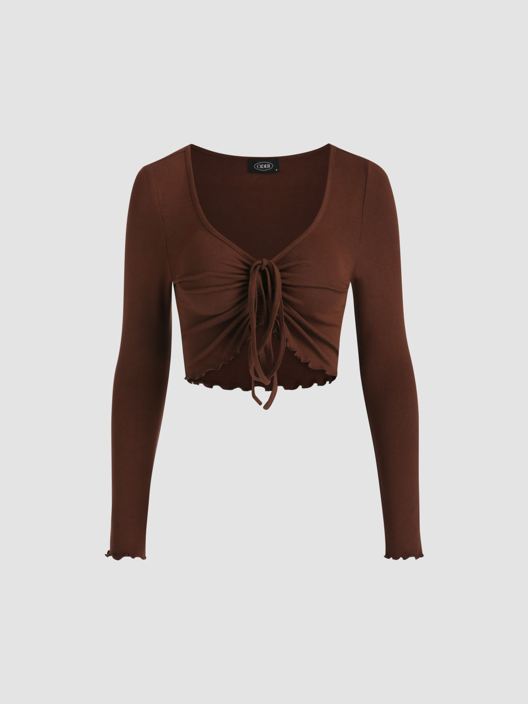 Drawstring Design Tee