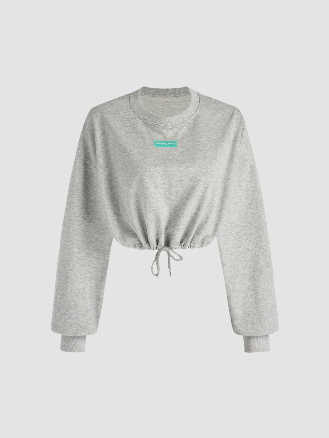Sporty Crop Sweatshirt