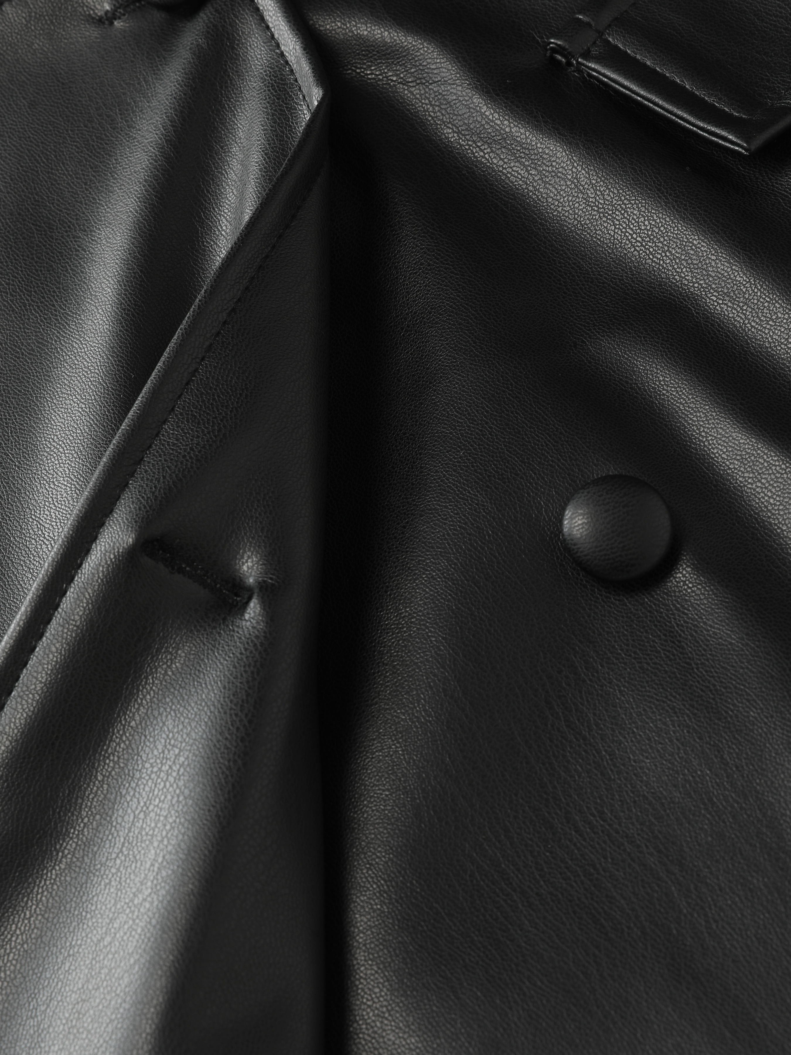 Faux Leather Mini Skirt
