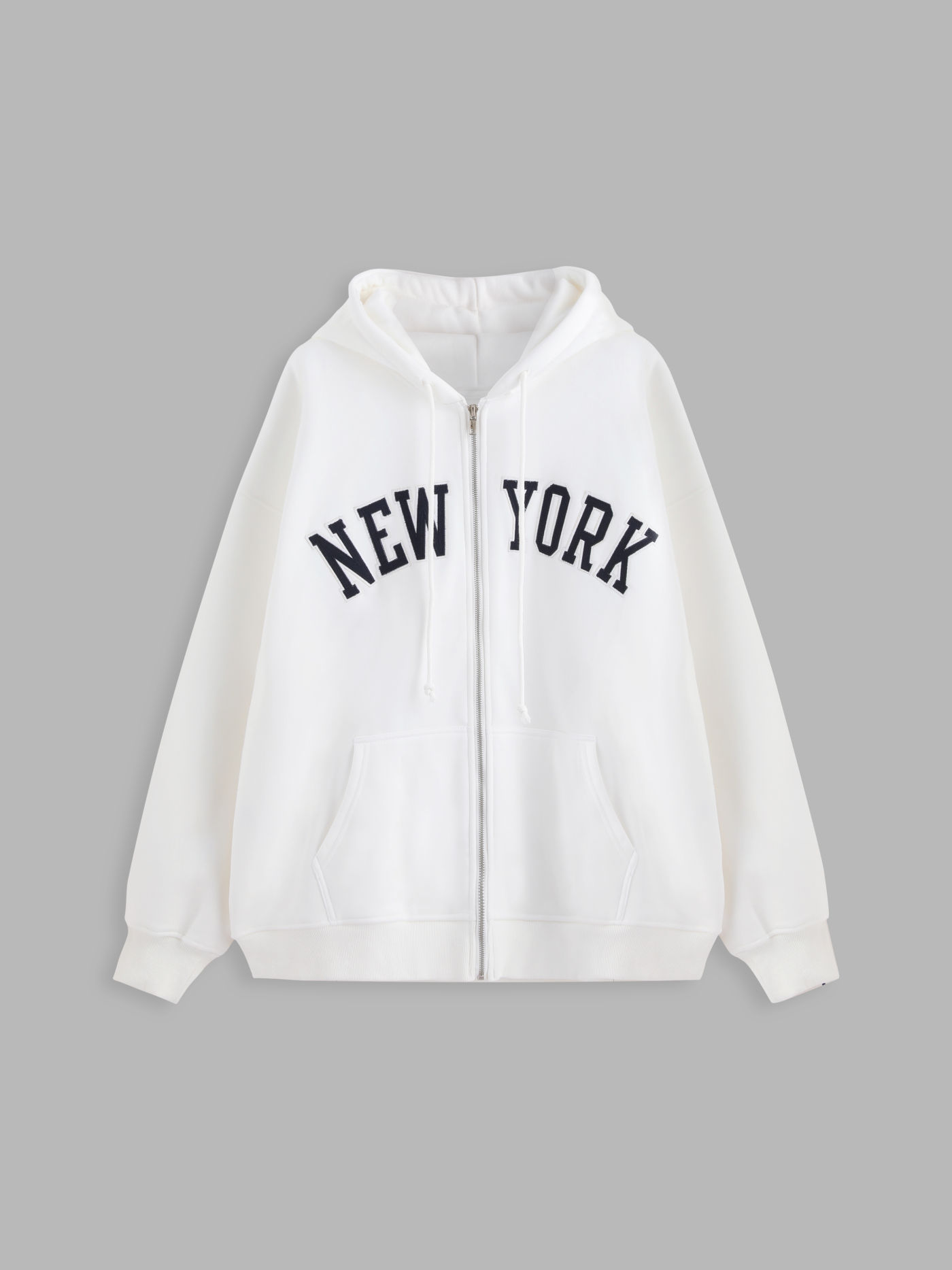 New Yorker Reißverschluss-Hoodie