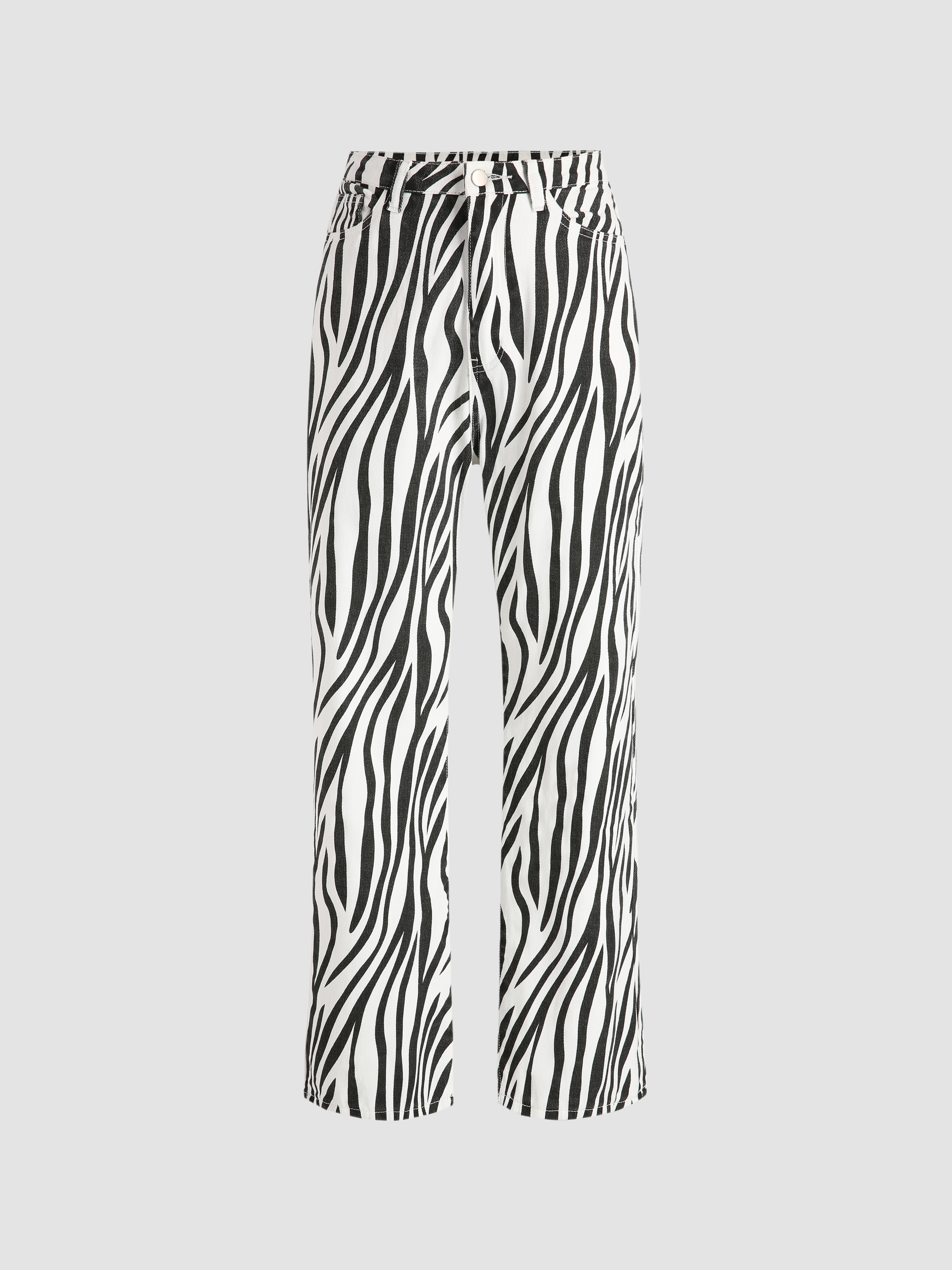 Buy Dsquared2 White Printed Trousers Online - 555119 | The Collective